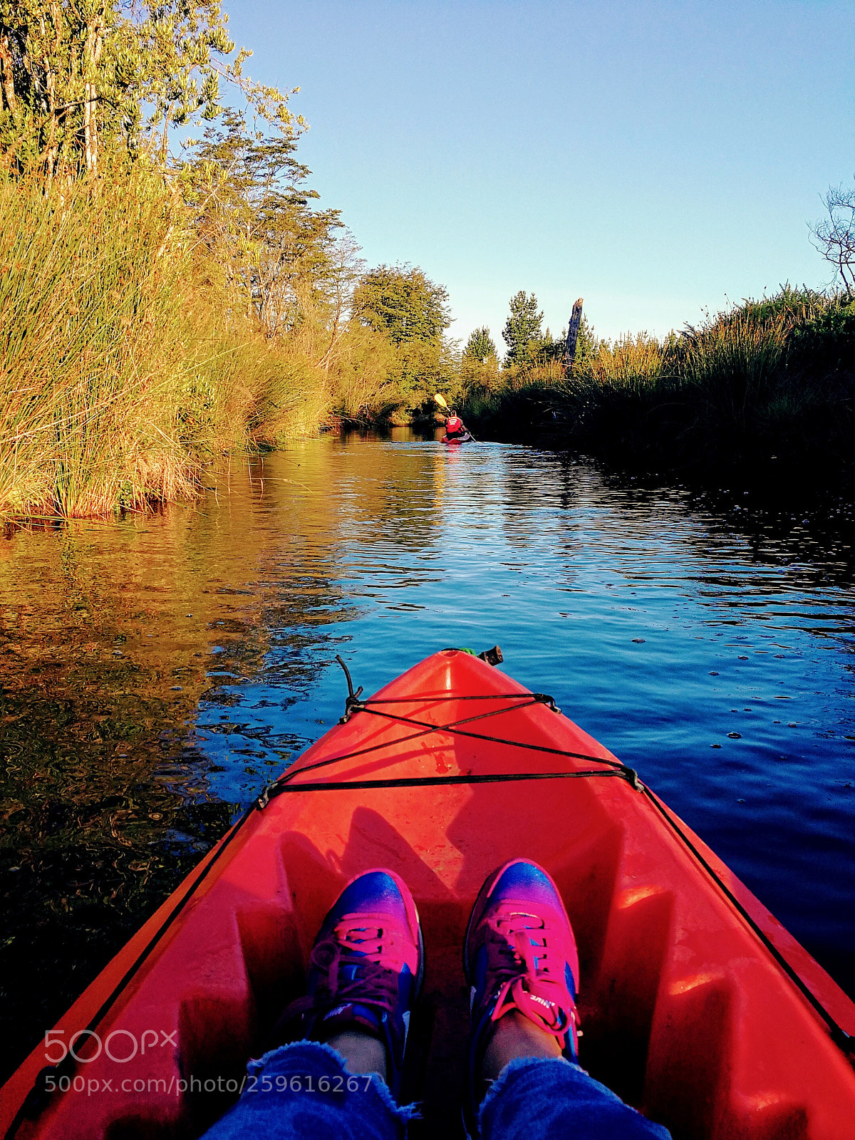 HUAWEI P10 sample photo. Kayak and relax photography