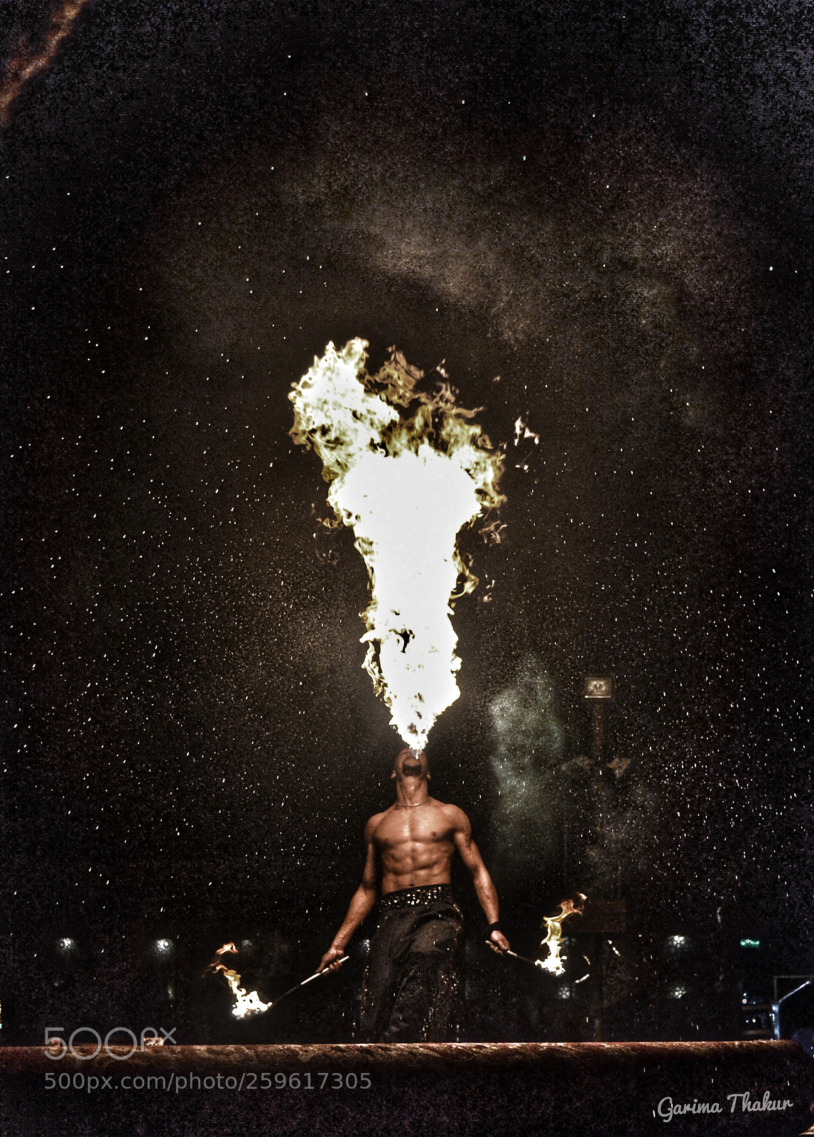 Nikon D5100 sample photo. Fire photography