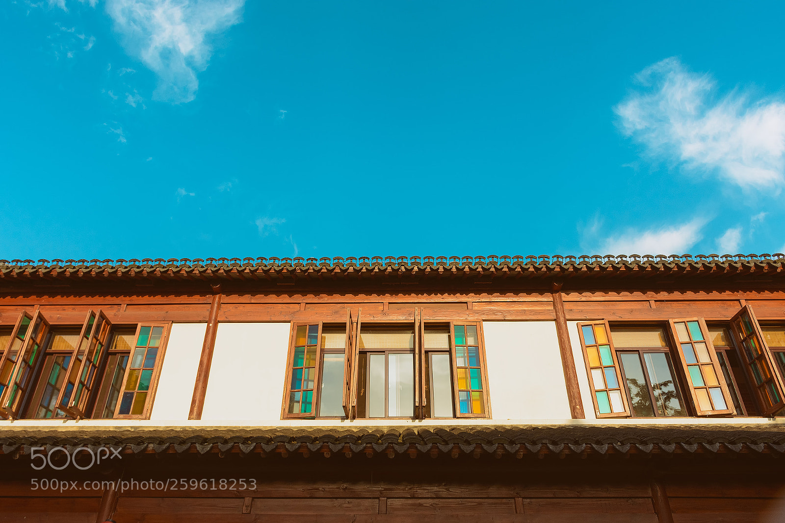 Nikon D7100 sample photo. Window and sky photography
