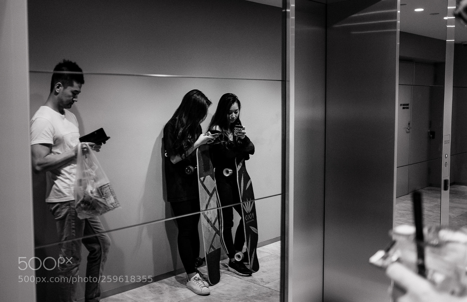 Fujifilm X-T2 sample photo. Long boards and elevators photography
