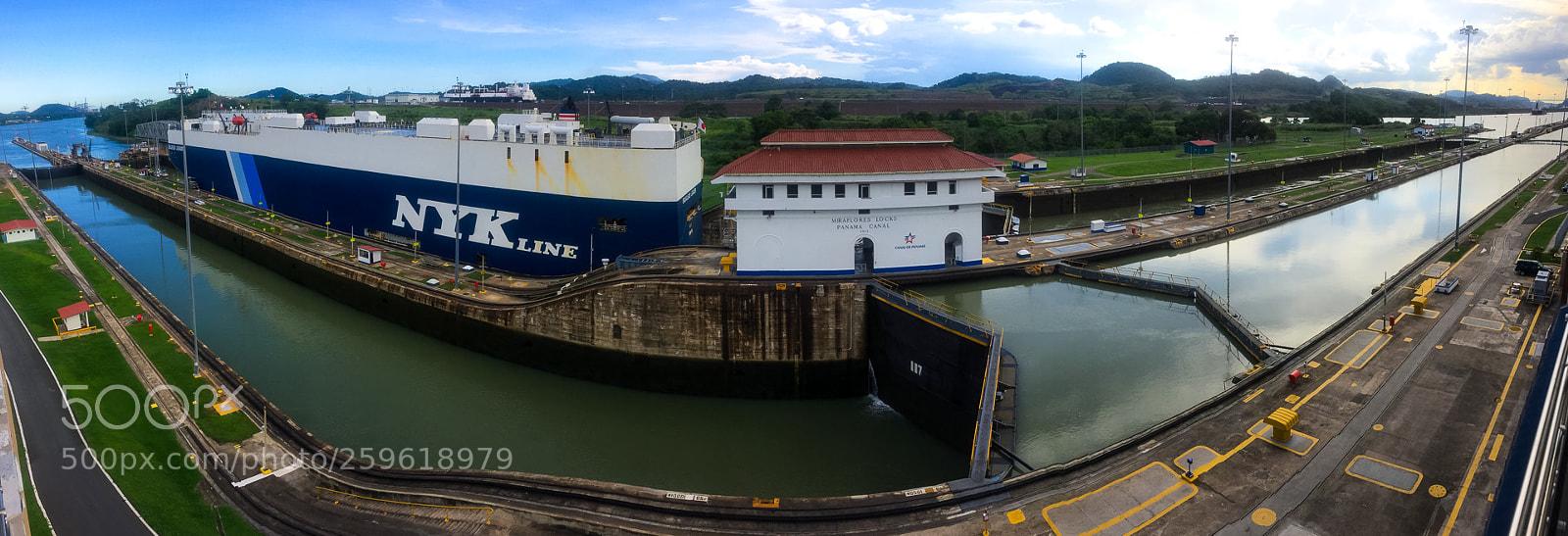 Apple iPhone 6 sample photo. Panama canal photography