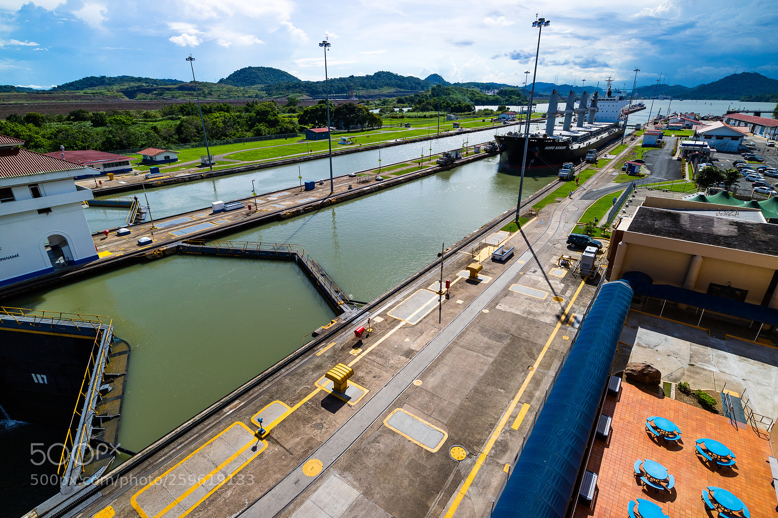 Canon EOS M3 sample photo. Panama canal photography