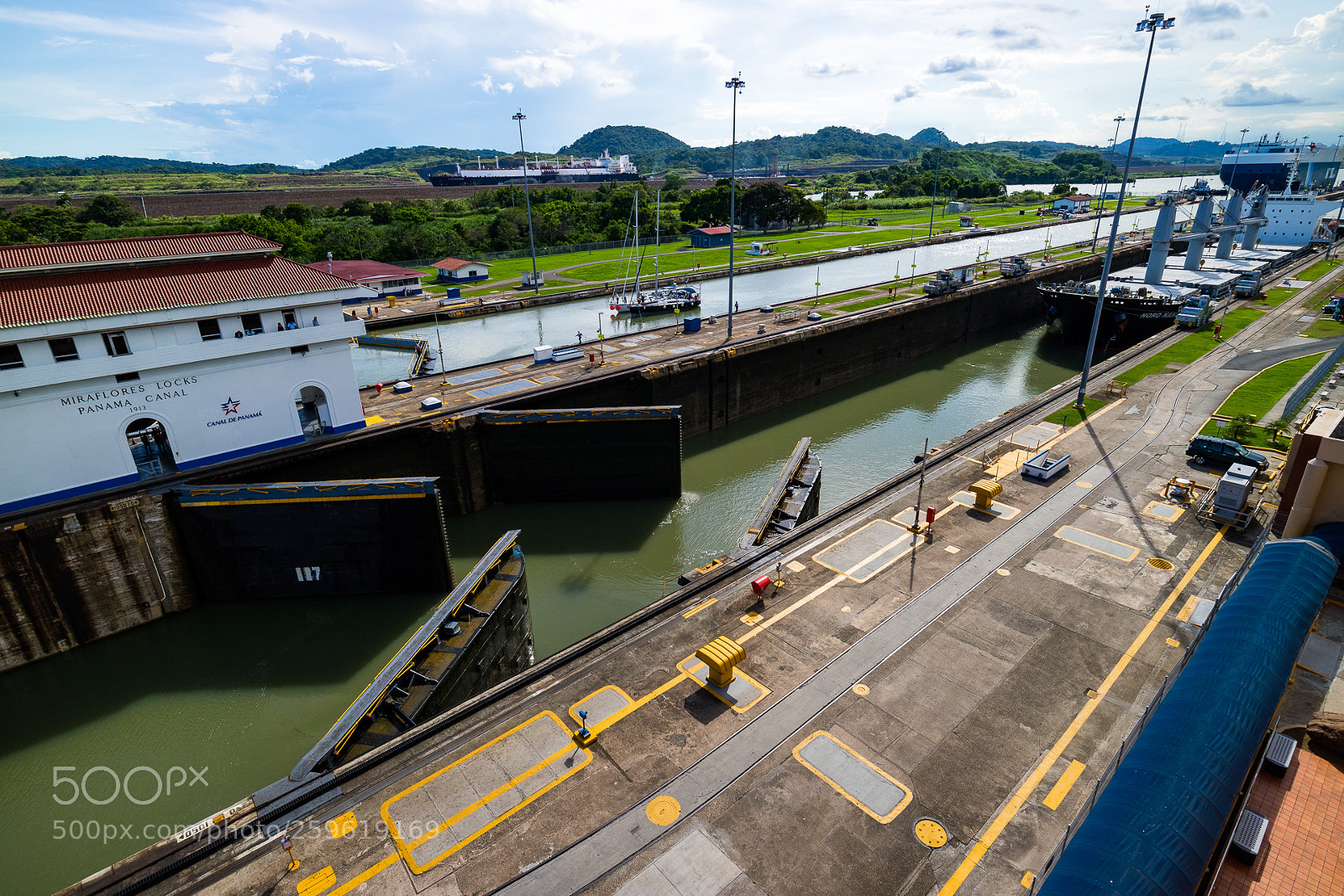 Canon EOS M3 sample photo. Panama canal photography