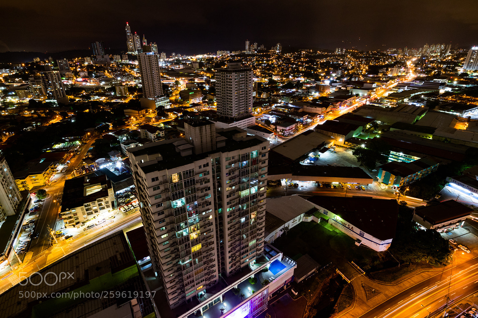 Canon EOS M3 sample photo. Skyline at night photography