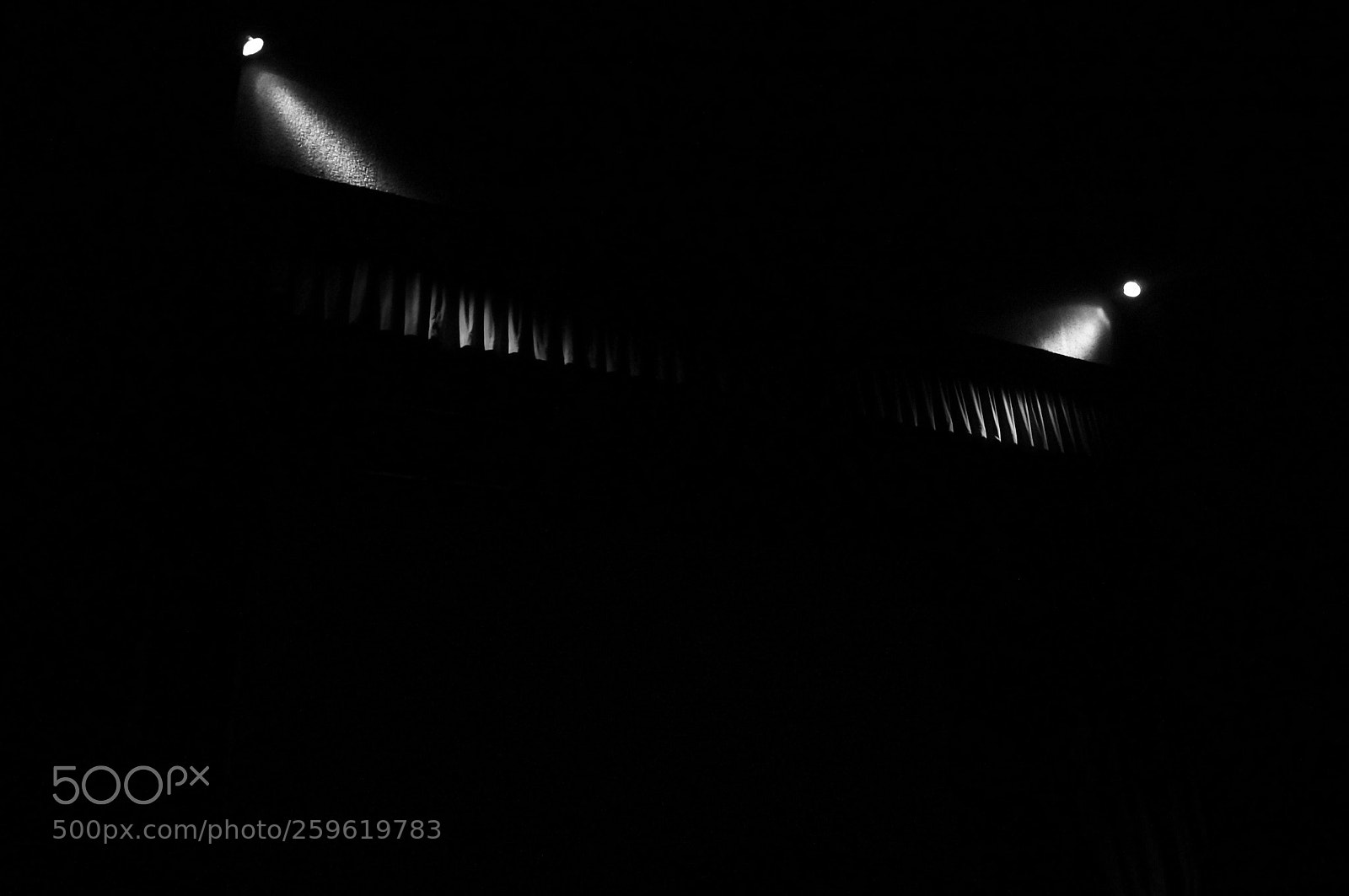 Sony SLT-A37 sample photo. Haunted theater photography