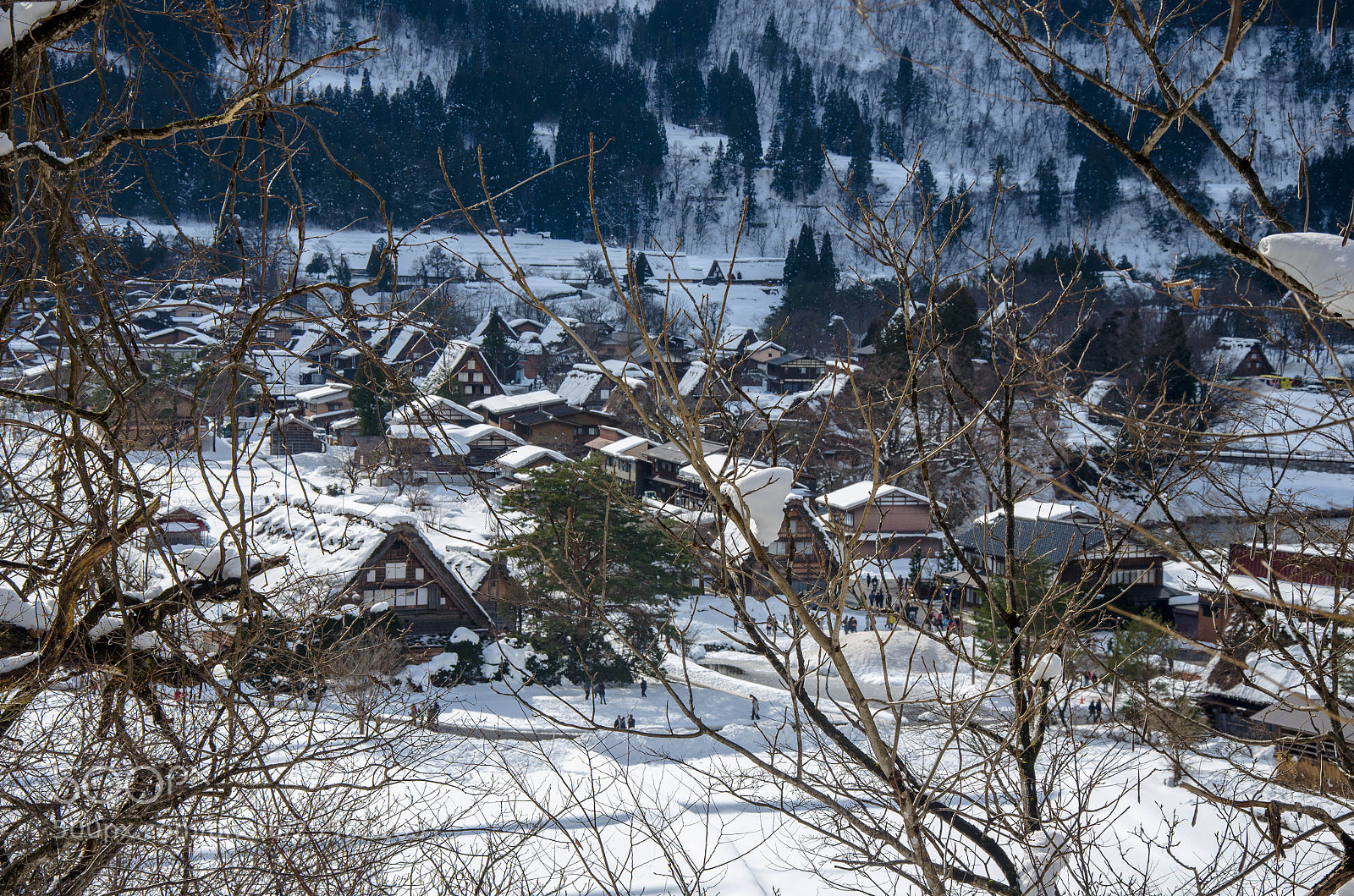 Nikon D5100 sample photo. Shirakawa-go village hotel in photography