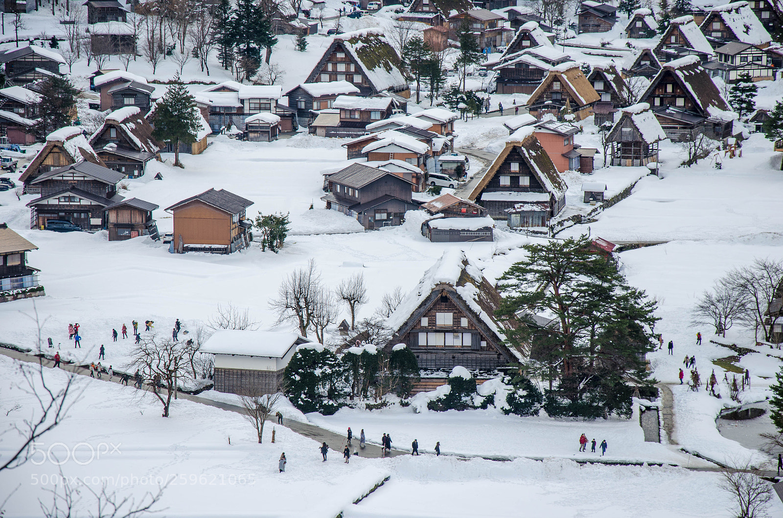 Nikon D5100 sample photo. Shirakawa-go village hotel in photography