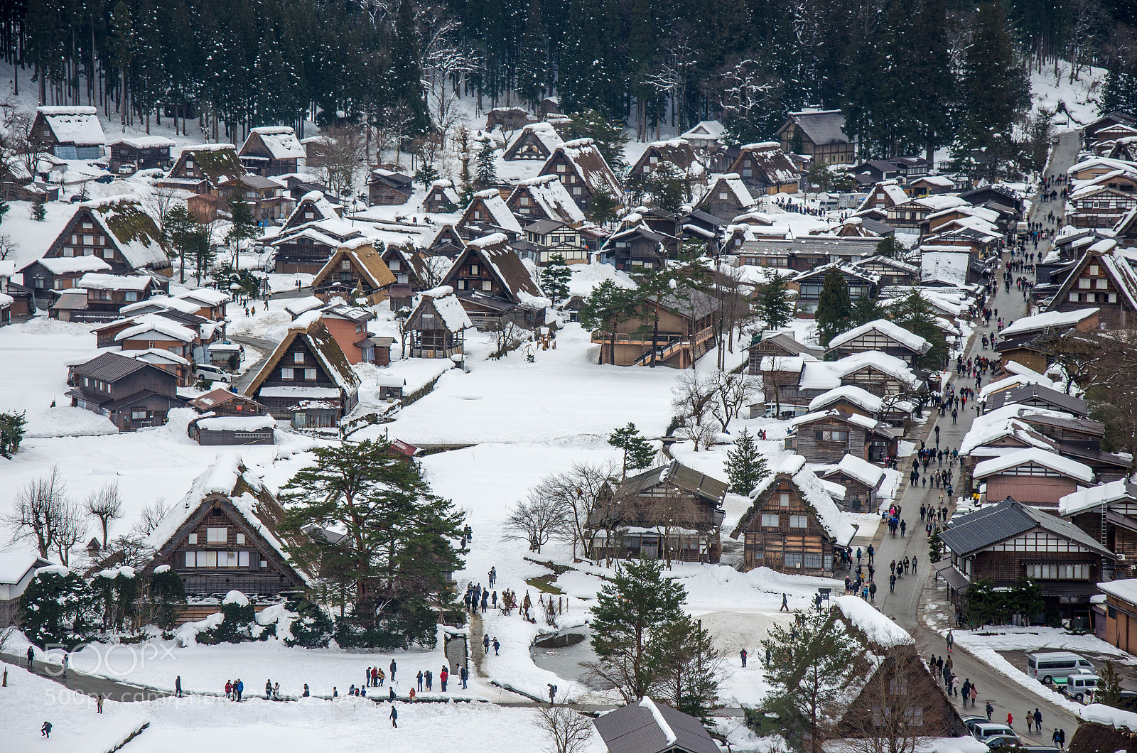 Nikon D5100 sample photo. Shirakawa-go village hotel in photography