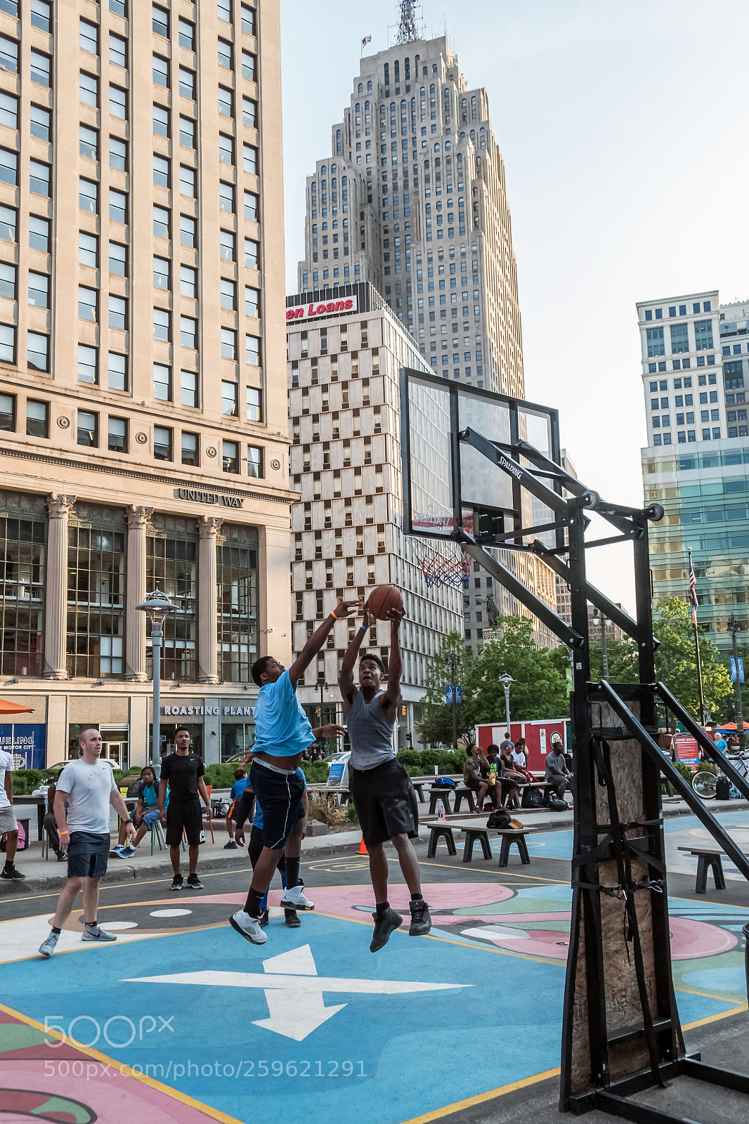 Fujifilm X-T2 sample photo. Downtown hoops photography