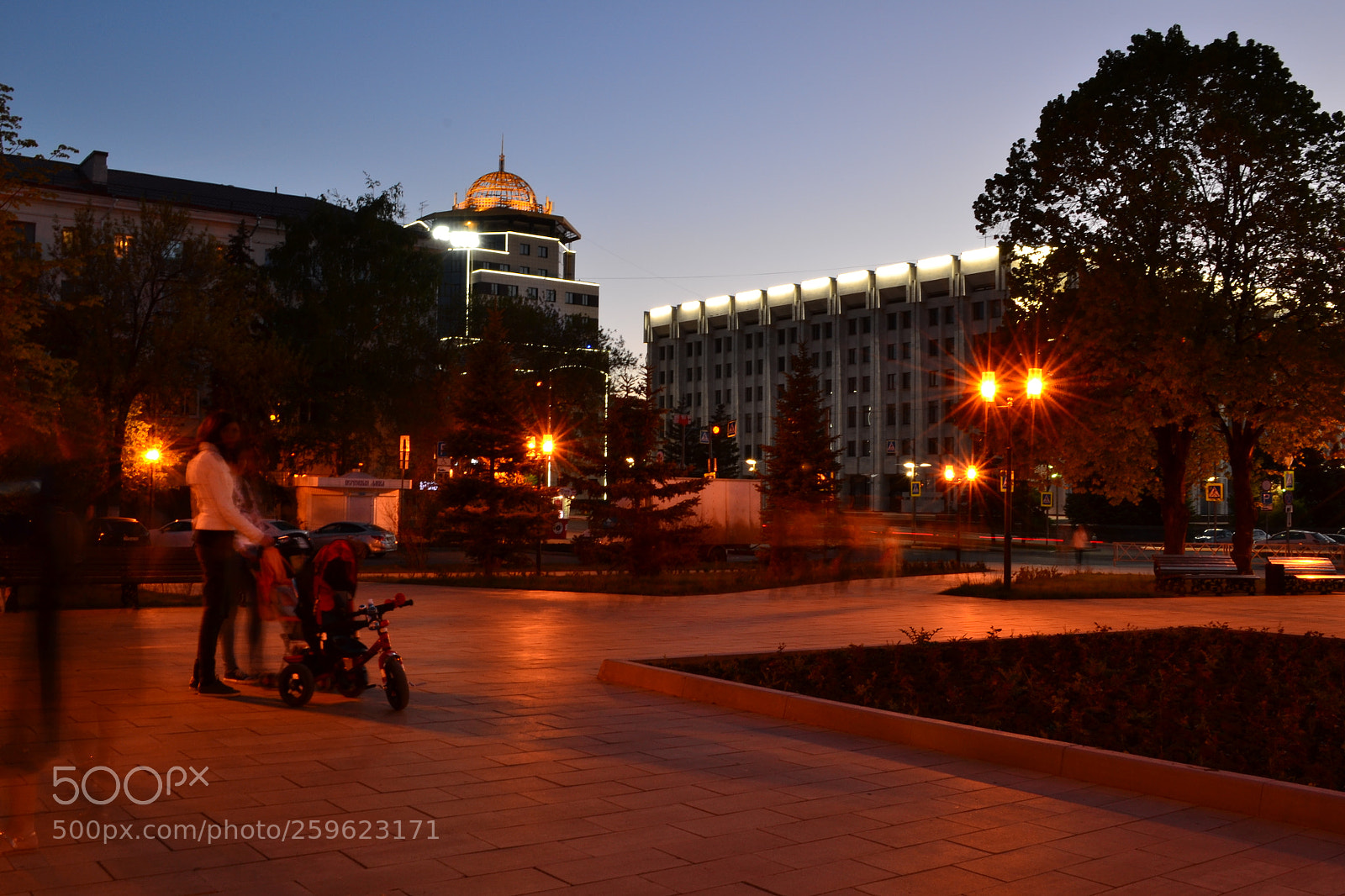 Nikon D3100 sample photo. Samara square in the photography