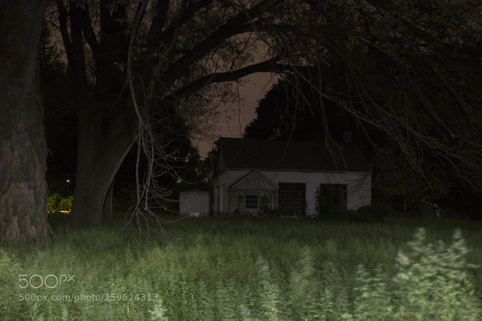 Canon EOS 1200D (EOS Rebel T5 / EOS Kiss X70 / EOS Hi) sample photo. Creepy abandoned building at photography