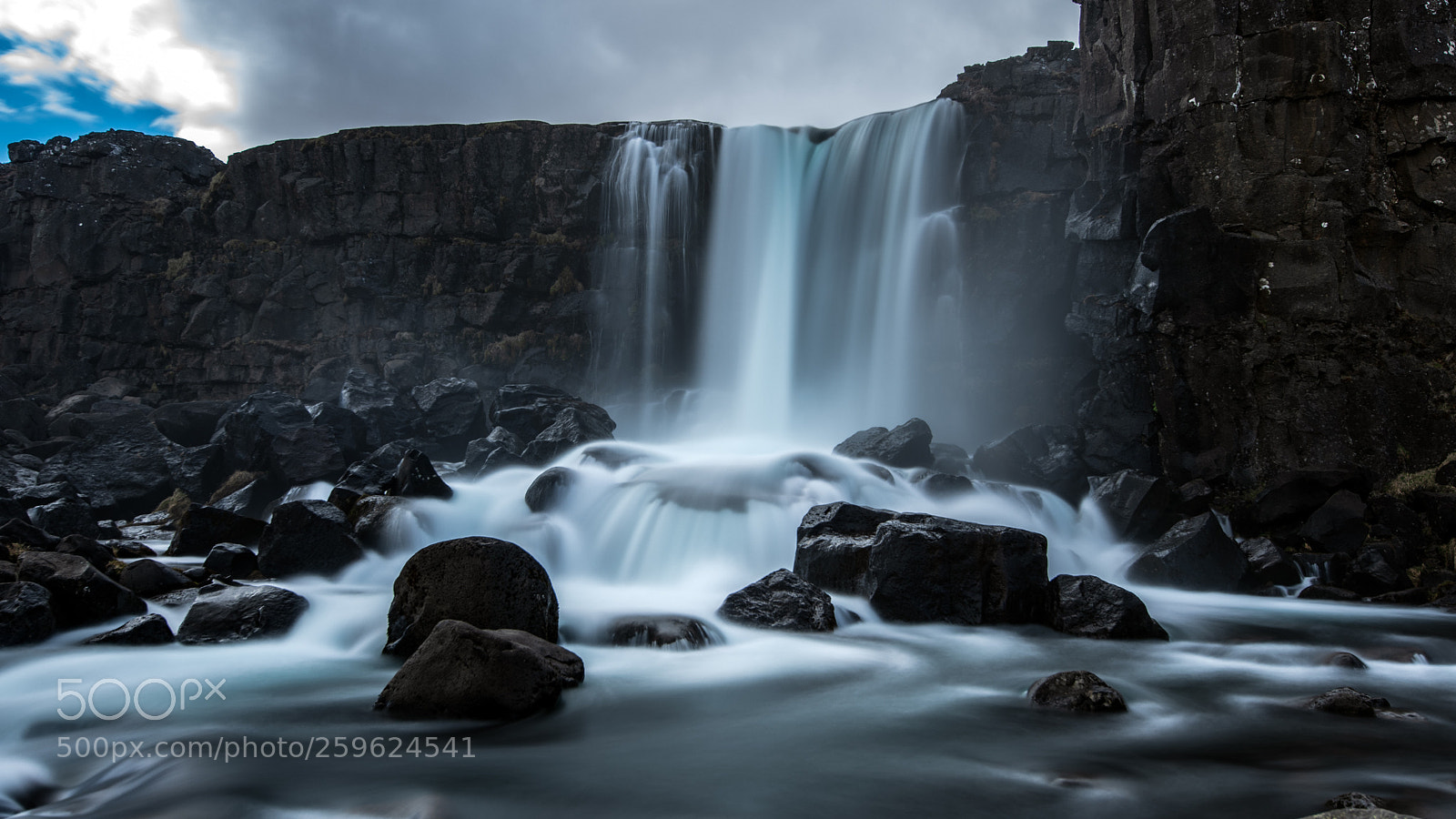 Nikon D850 sample photo. Waterfall photography