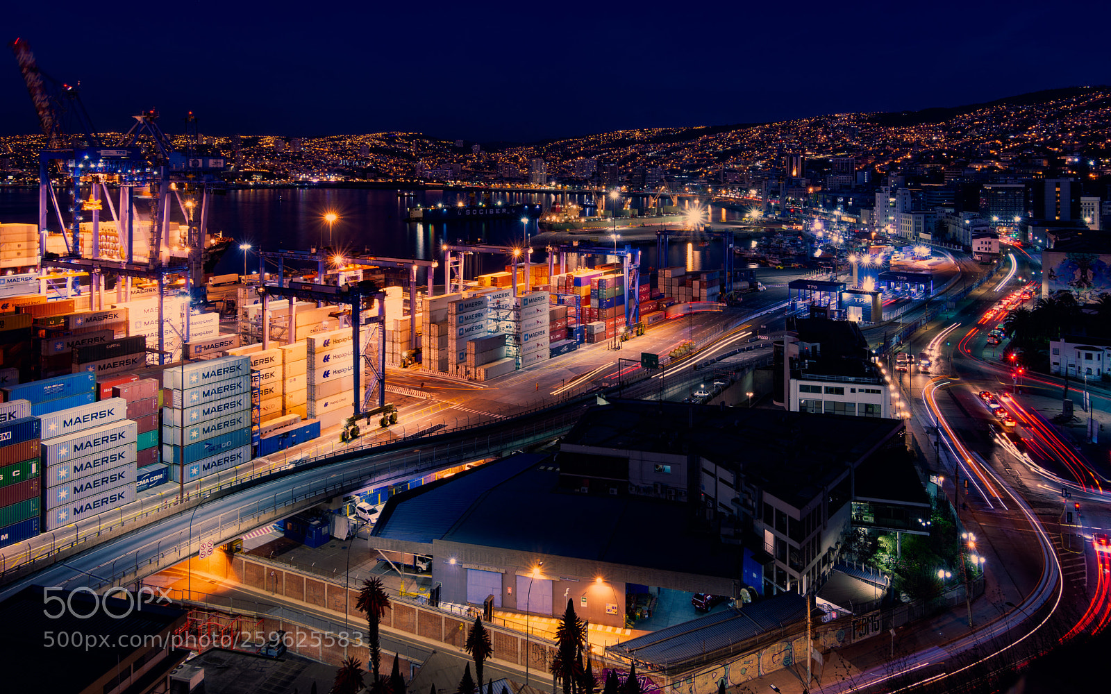 Nikon D7200 sample photo. Puerto de valparaíso photography