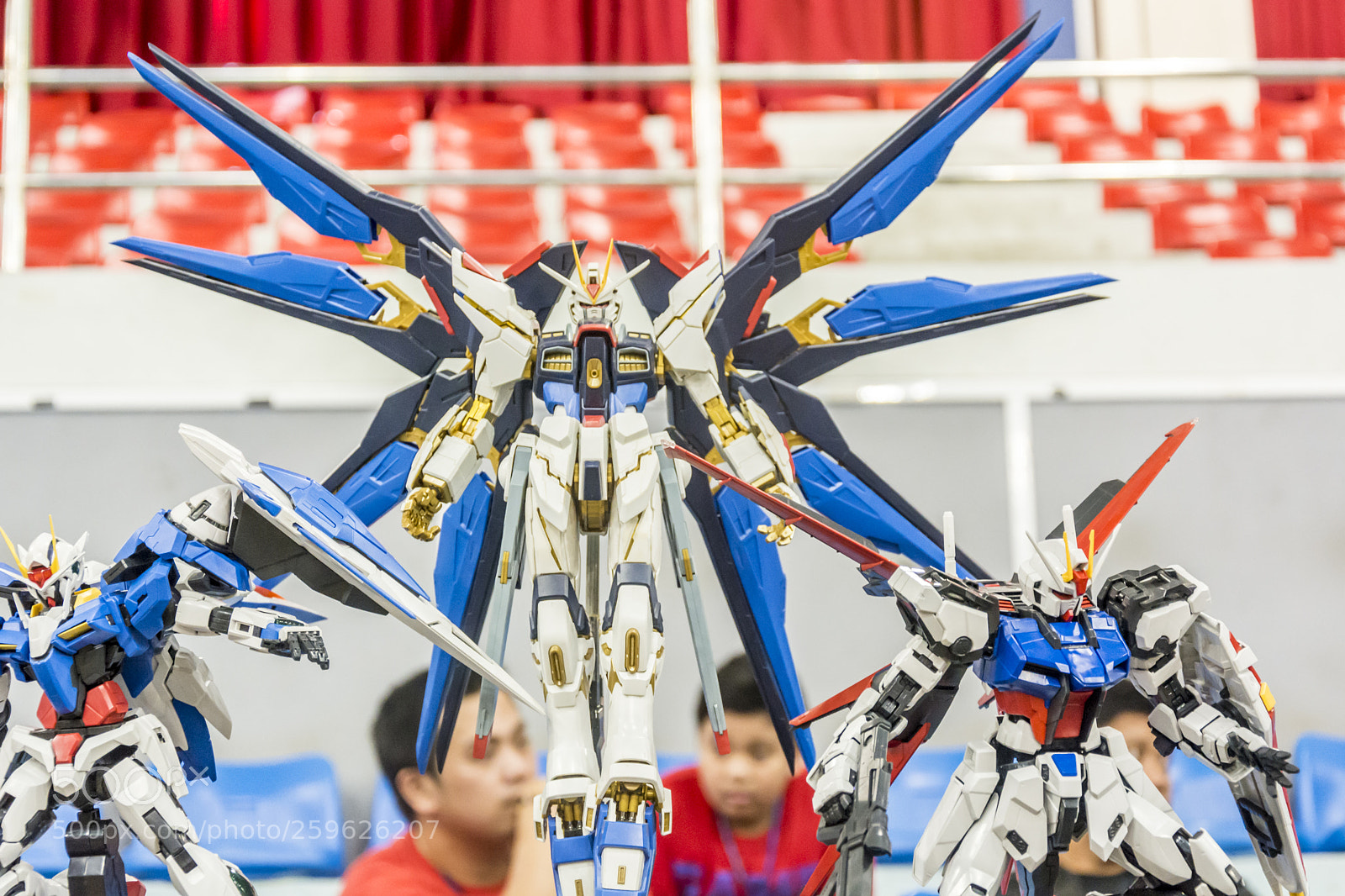 Nikon D7100 sample photo. Gundam strike freedom (malcon 2018) photography