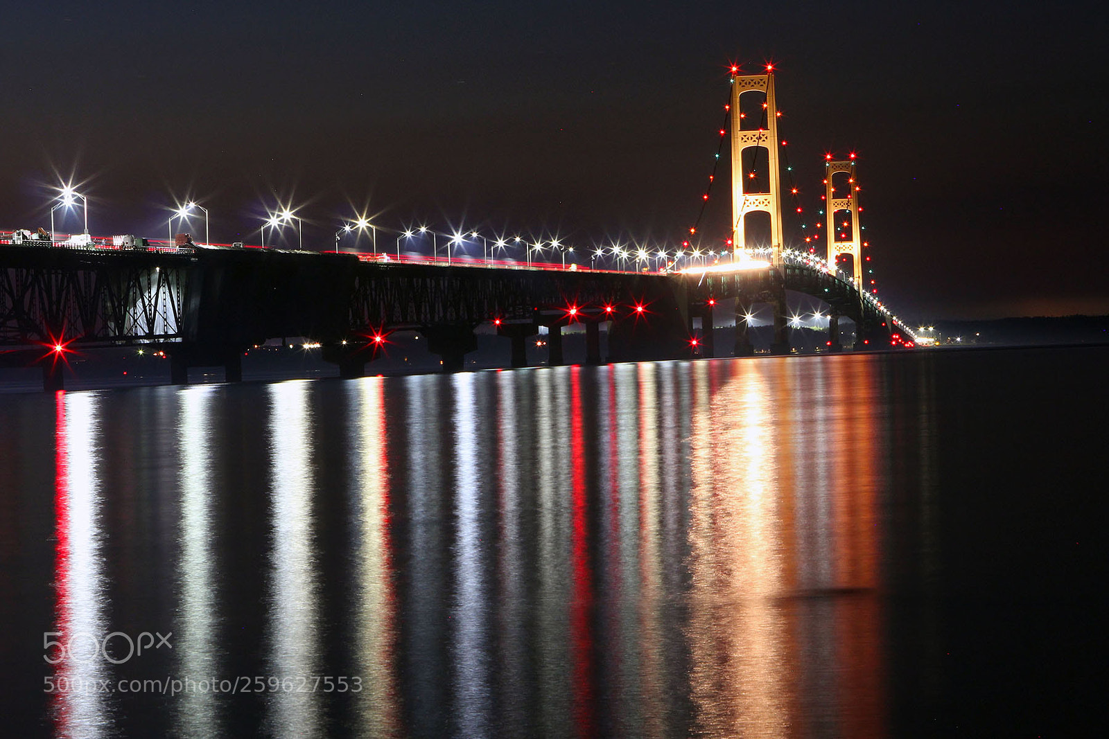 Canon EOS 550D (EOS Rebel T2i / EOS Kiss X4) sample photo. The mackinac bridge at photography