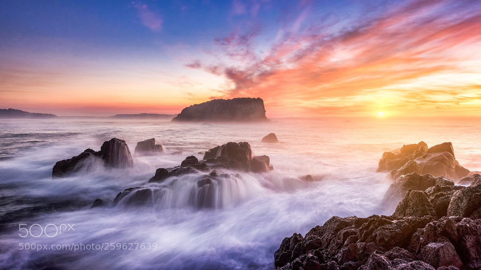 Nikon D810 sample photo. Moisture & sunrise photography