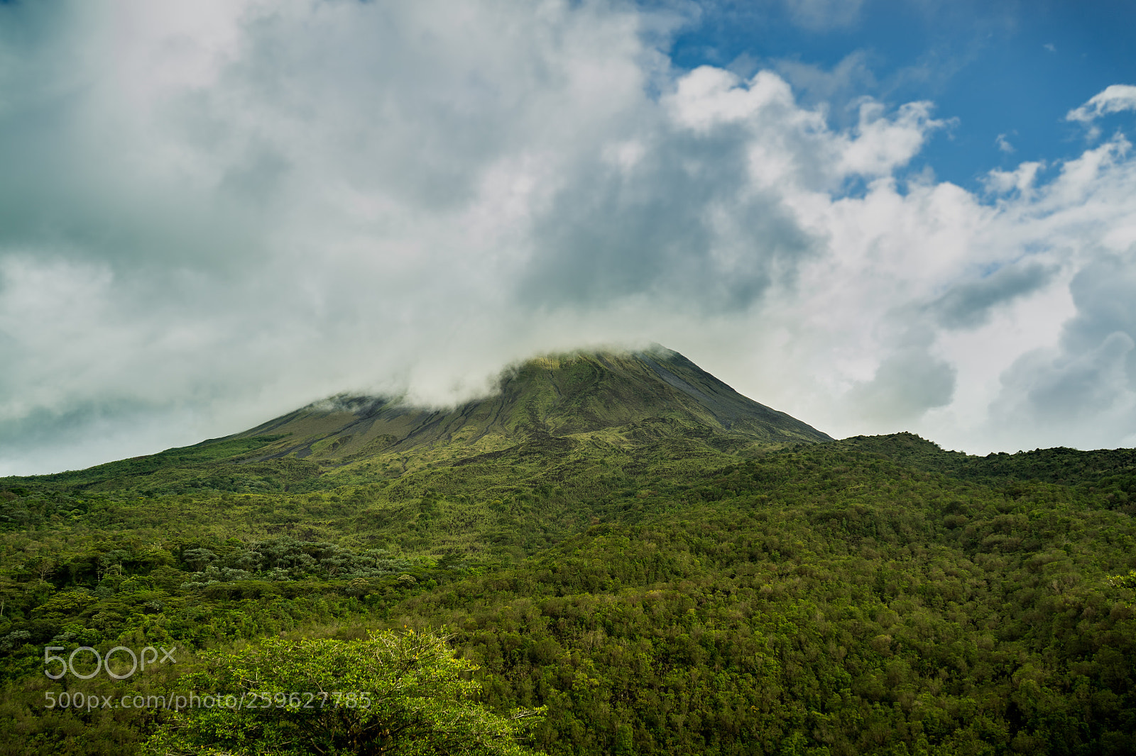 Sony a7R sample photo. Arenal volcano photography