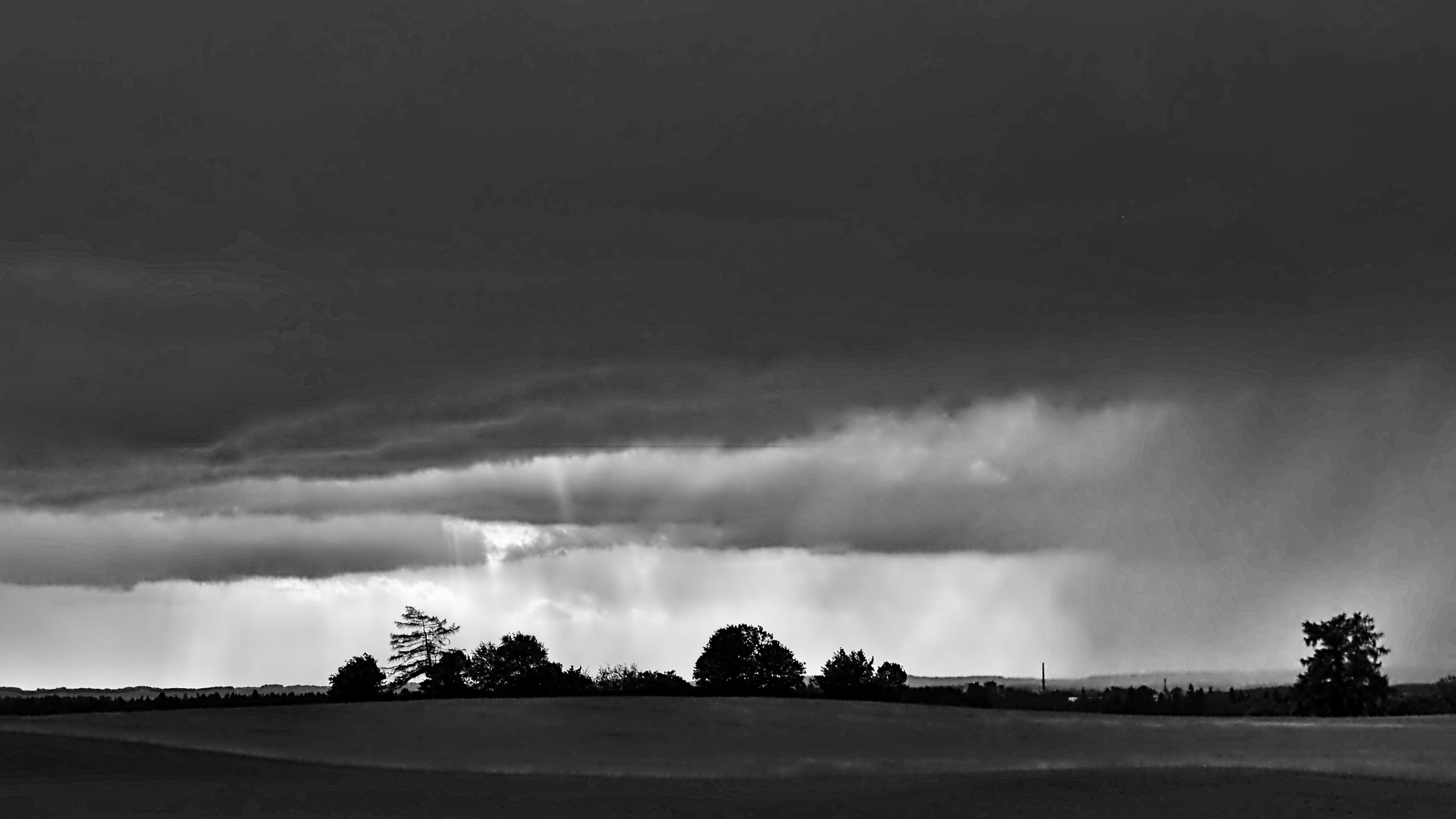Panasonic DMC-G81 sample photo. Stormy weather ii_bw photography
