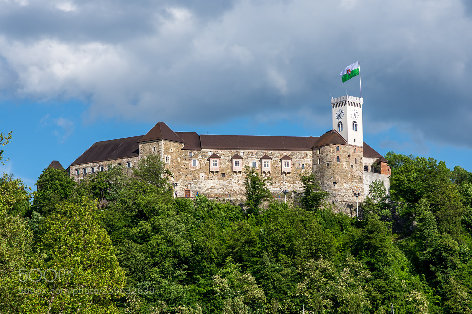 Nikon D7200 sample photo. Ljubljana castle photography