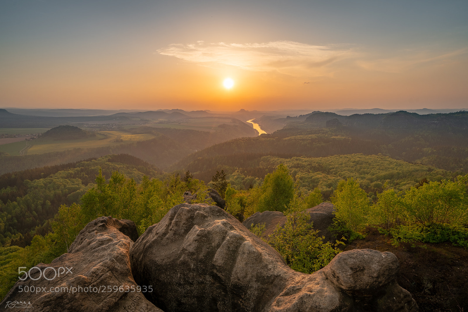 Sony a7R II sample photo. Sunset experience from "kipphornaussicht" photography