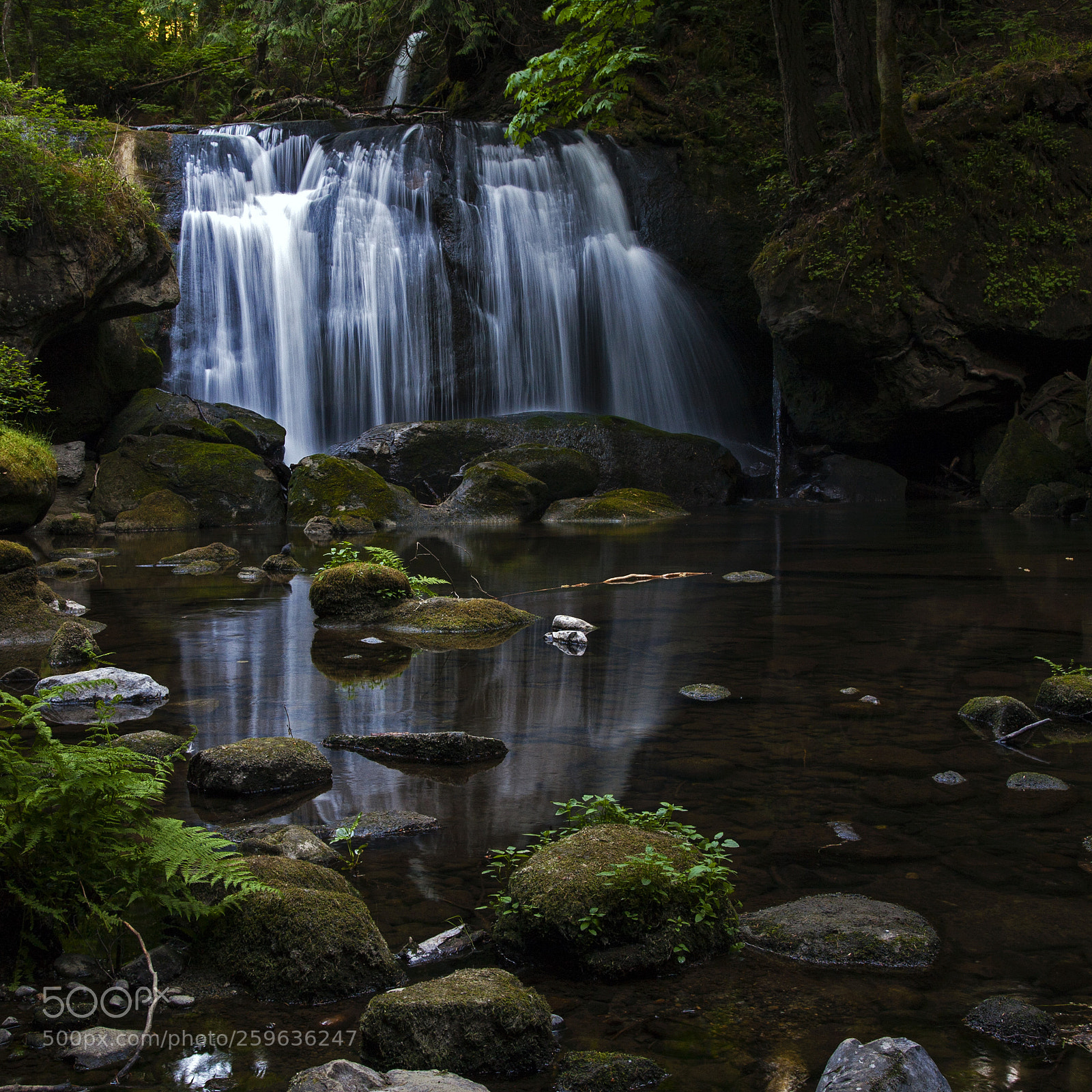 Canon EOS 5D sample photo. Whatcom falls photography