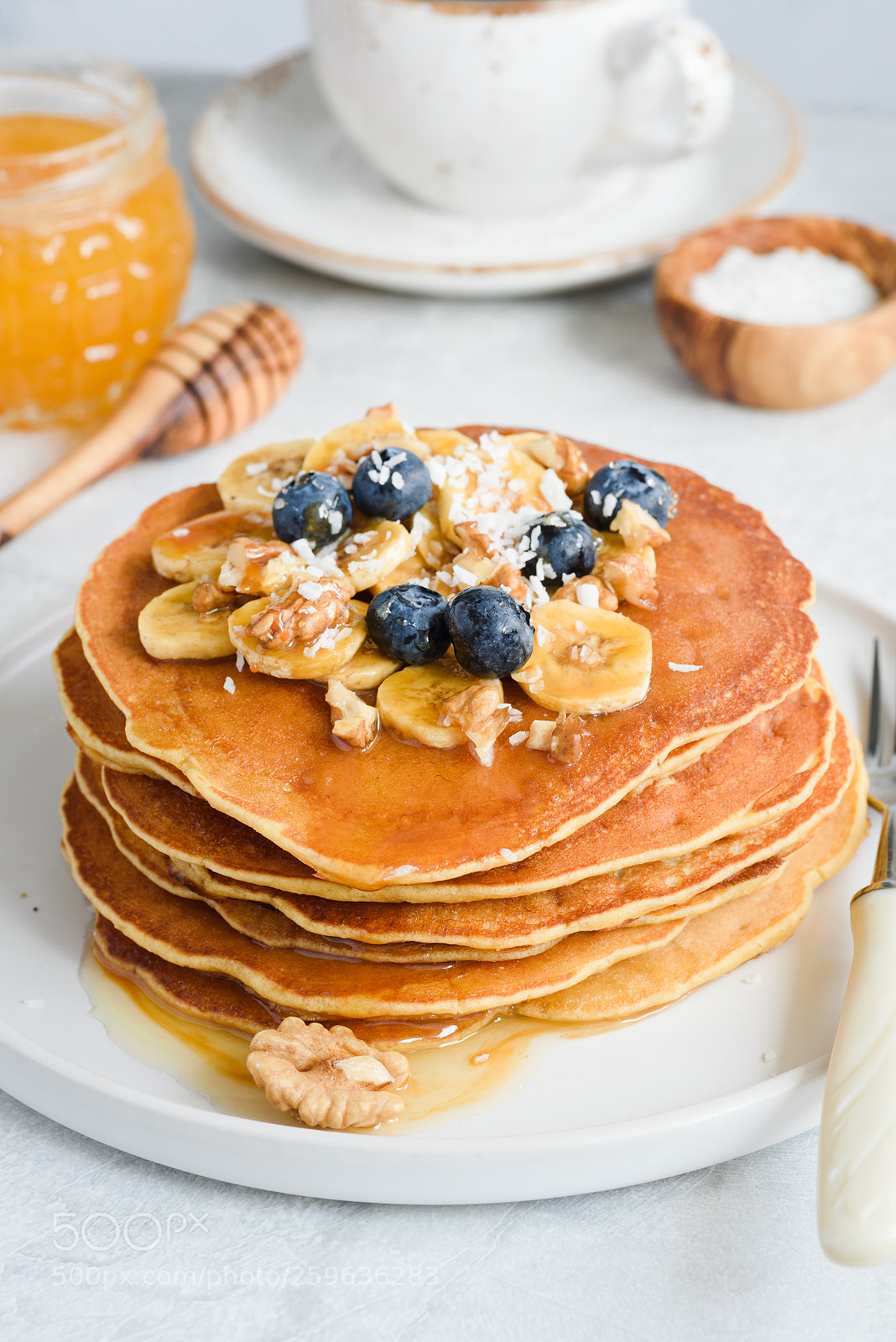 Nikon D810 sample photo. Stack of tasty pancakes photography