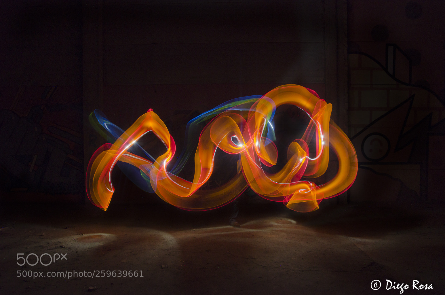 Nikon D5100 sample photo. Lightpainting photography