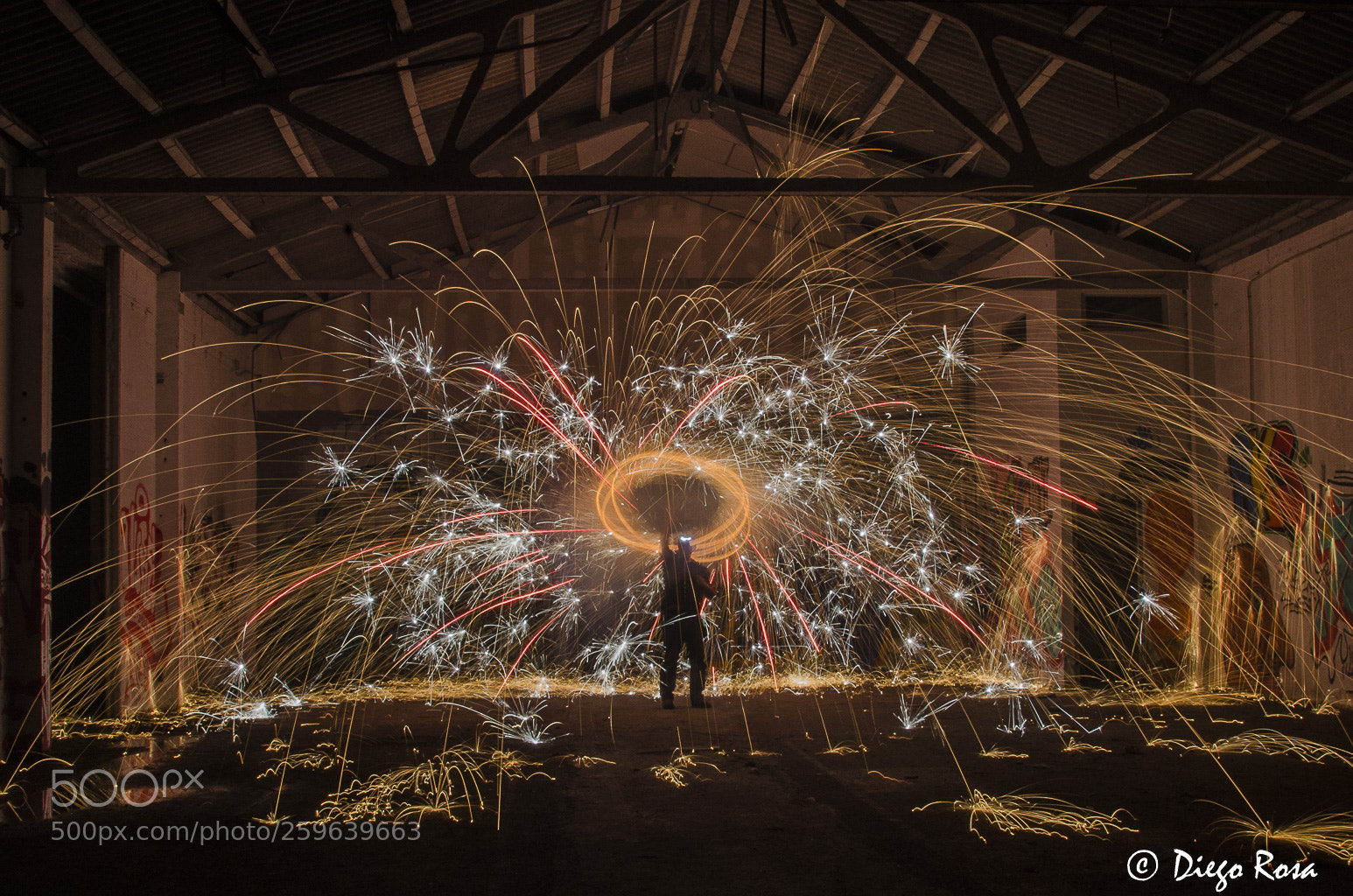 Nikon D5100 sample photo. Lightpainting photography