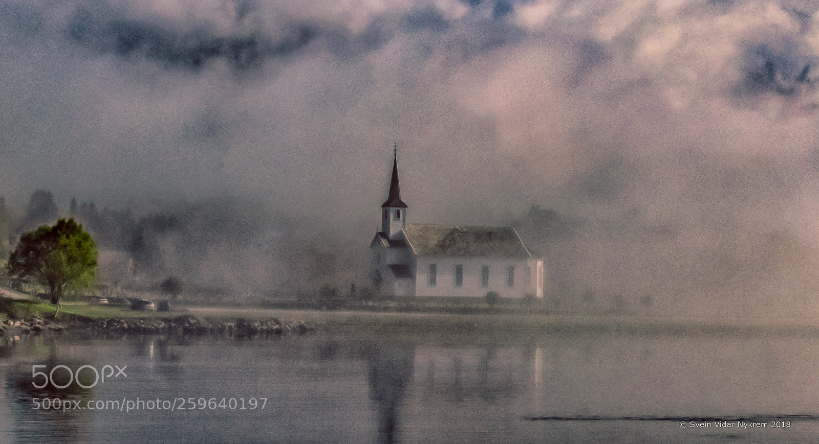 Canon EOS 6D sample photo. Askvoll kirke photography