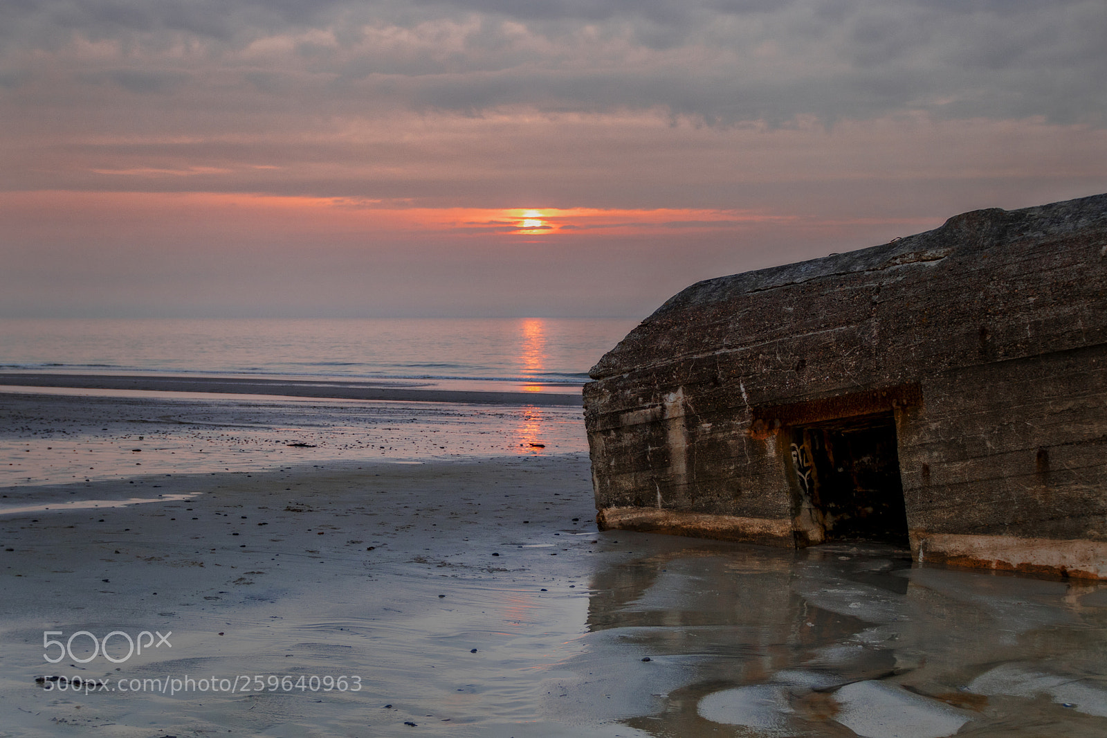 Canon EOS 80D sample photo. Bunker at sunset photography