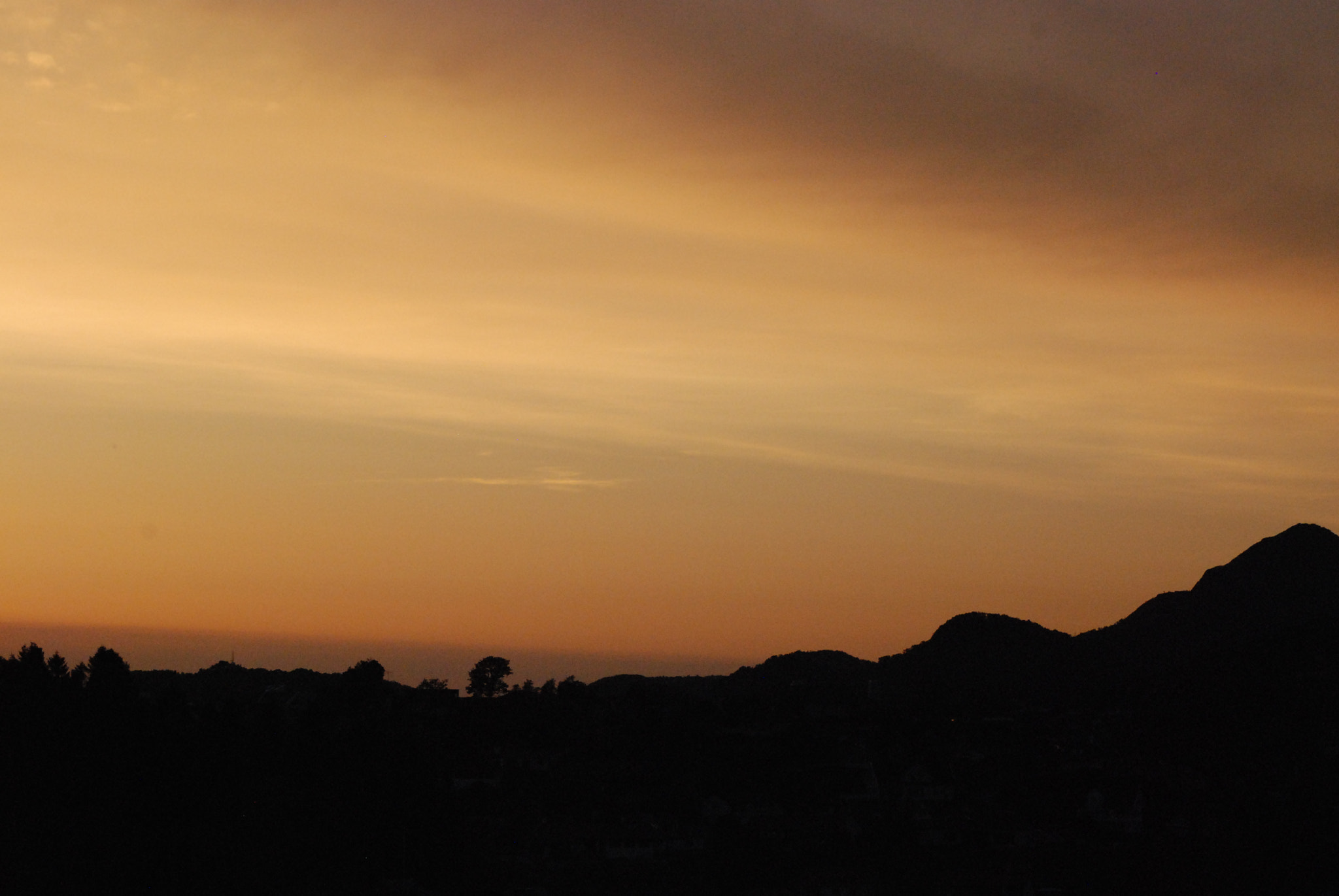 Nikon D80 sample photo. Sunset photography
