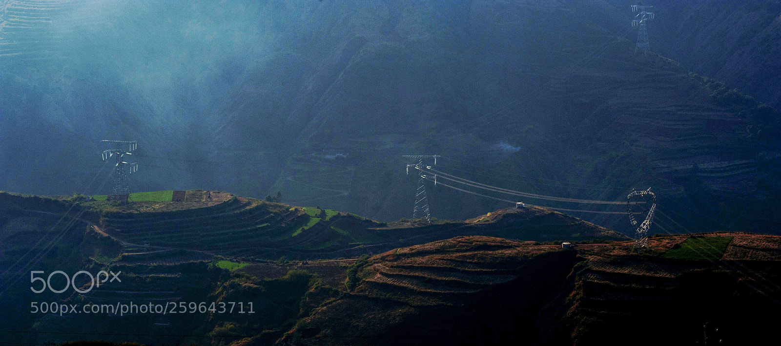 Nikon D700 sample photo. 山的乐谱 photography