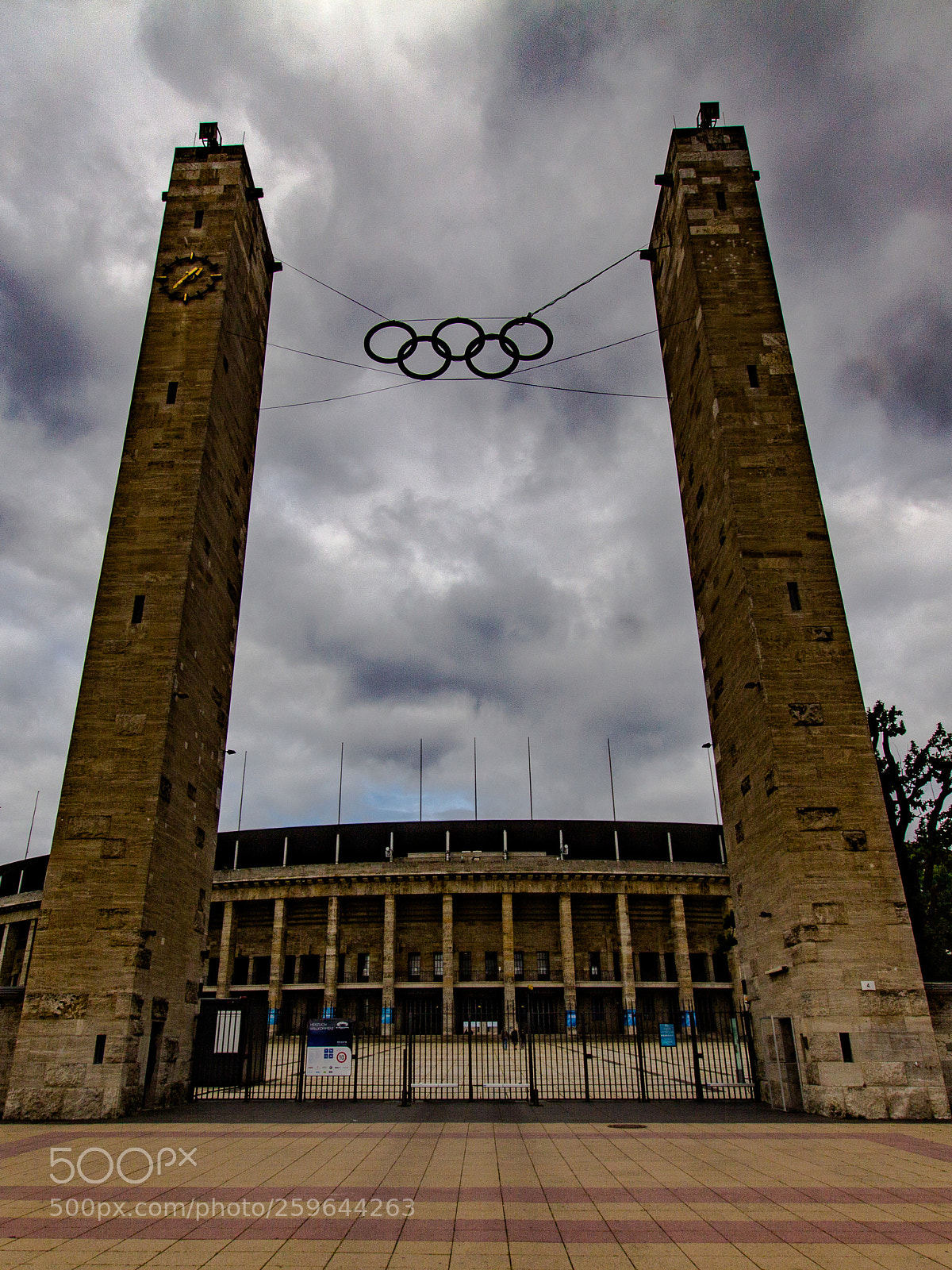 Canon EOS 60D sample photo. Olympia stadion berlin photography