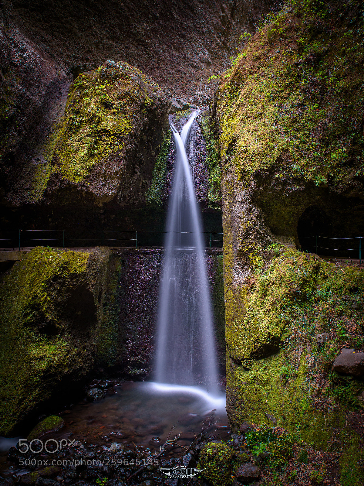 Nikon D750 sample photo. Double waterfall photography