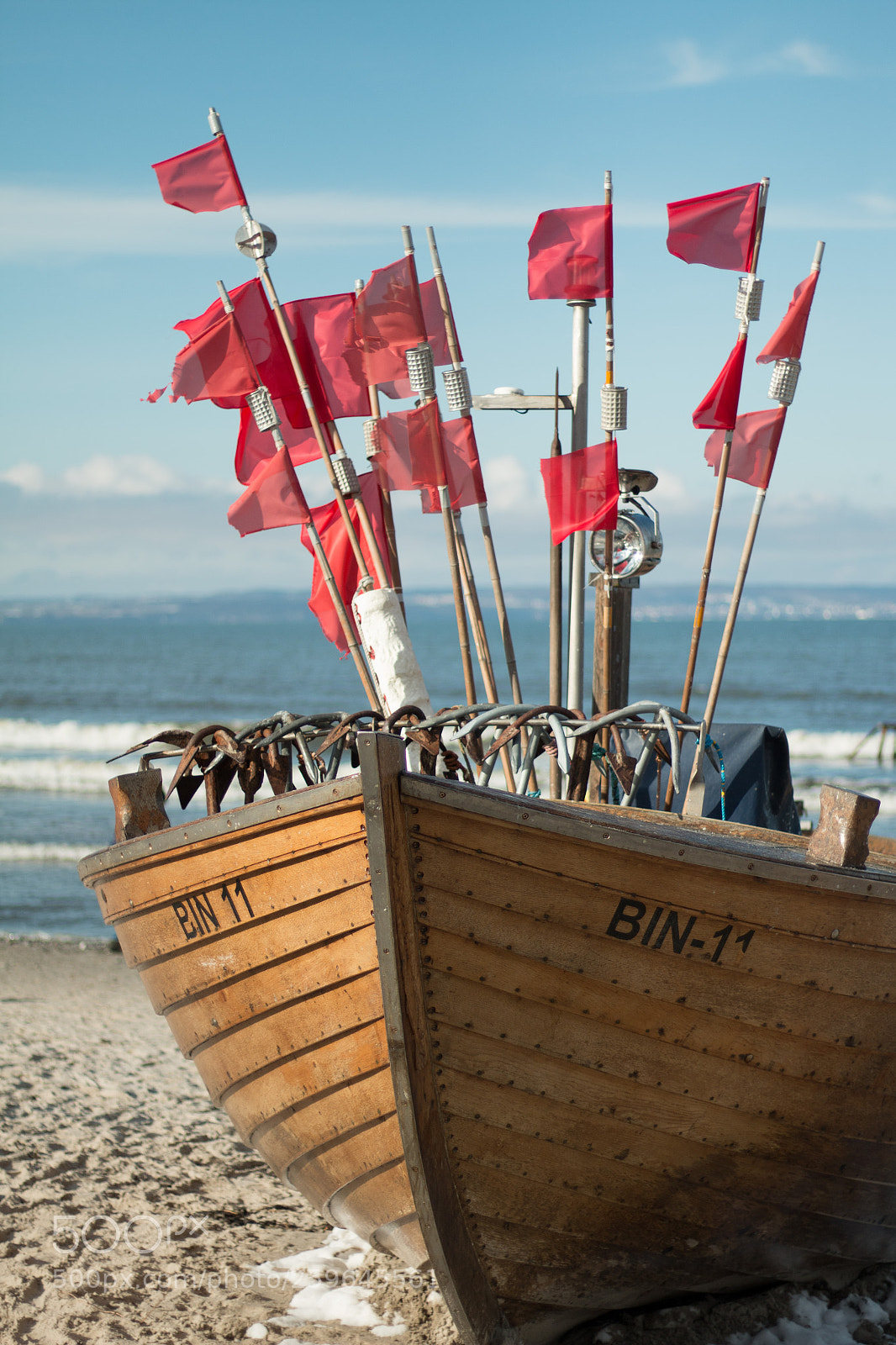 Canon EOS 70D sample photo. Fisher boat with blue photography