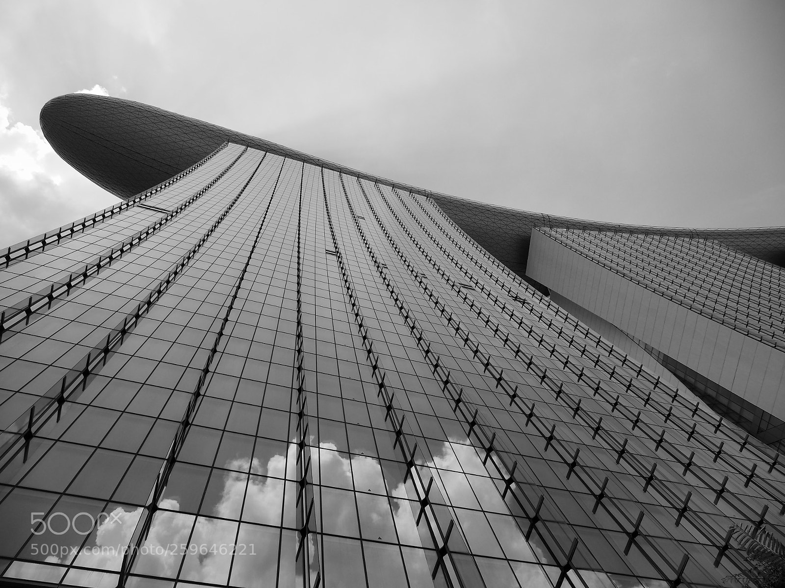 Olympus OM-D E-M1 sample photo. Marina bay sands photography