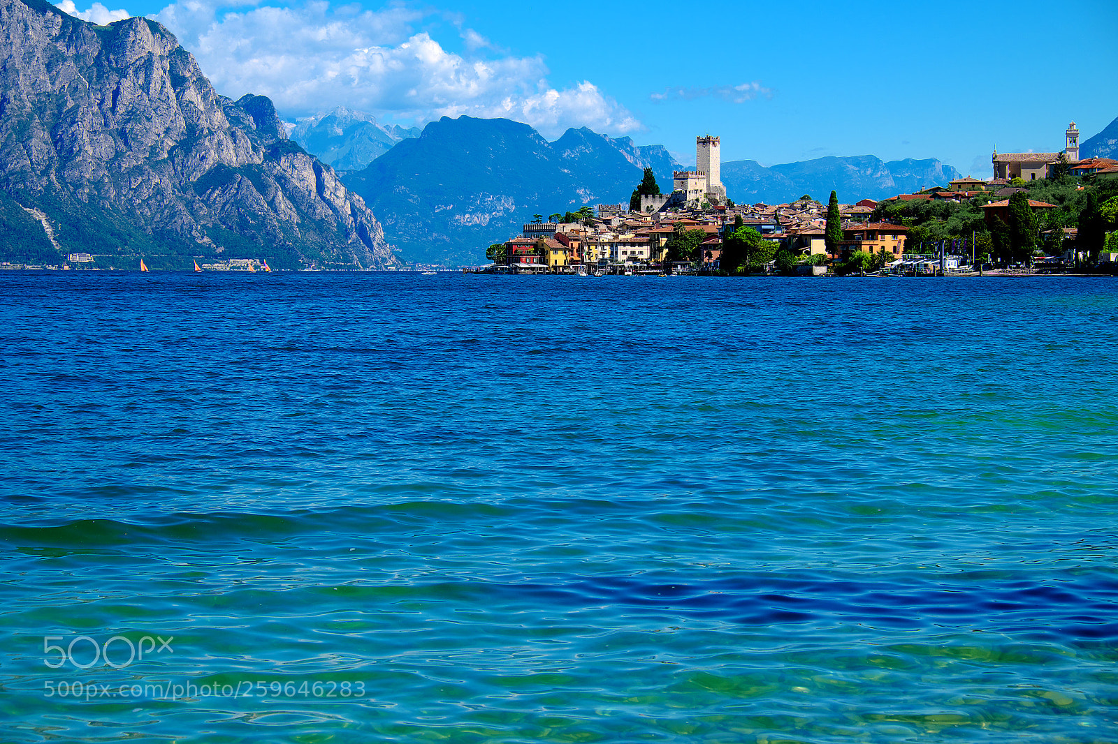Fujifilm X-T1 sample photo. Malcesine photography