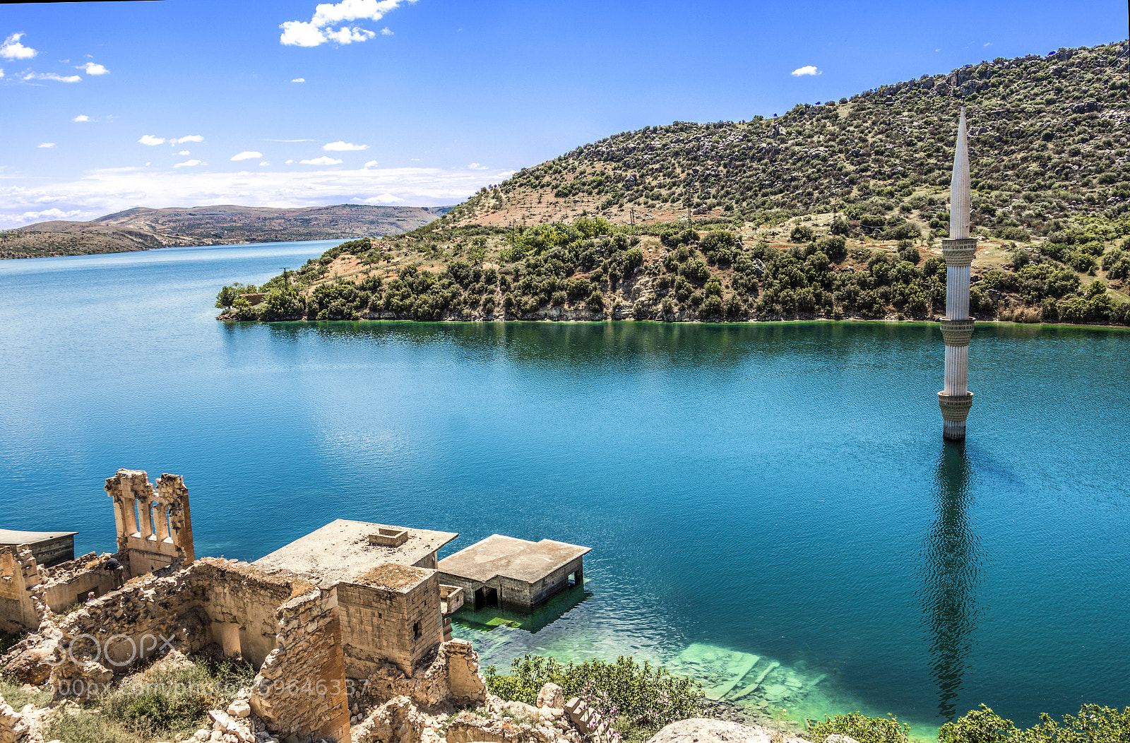 Canon EOS 70D sample photo. Birecik,dam the lake photography