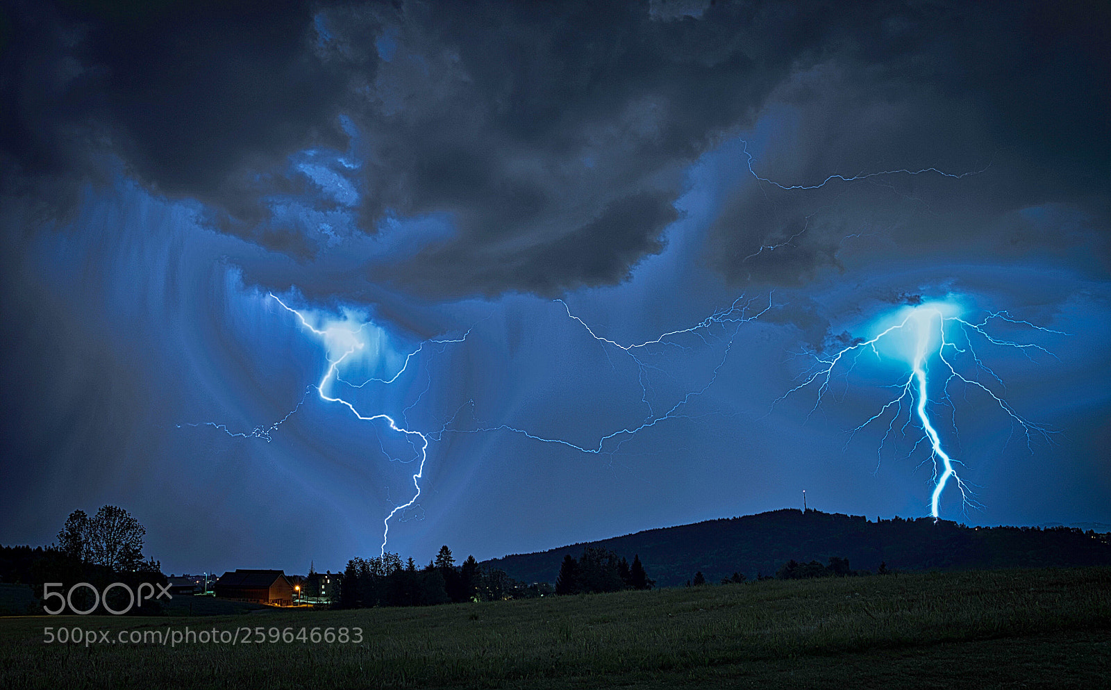 Nikon D750 sample photo. Wetterleuchten photography