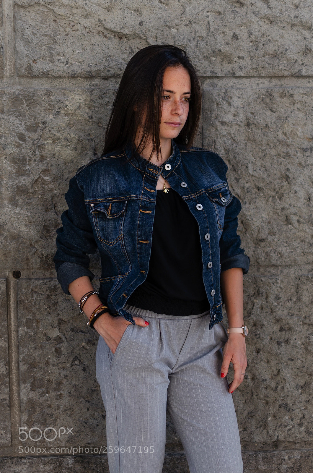 Nikon D5100 sample photo. Brunette girl photography