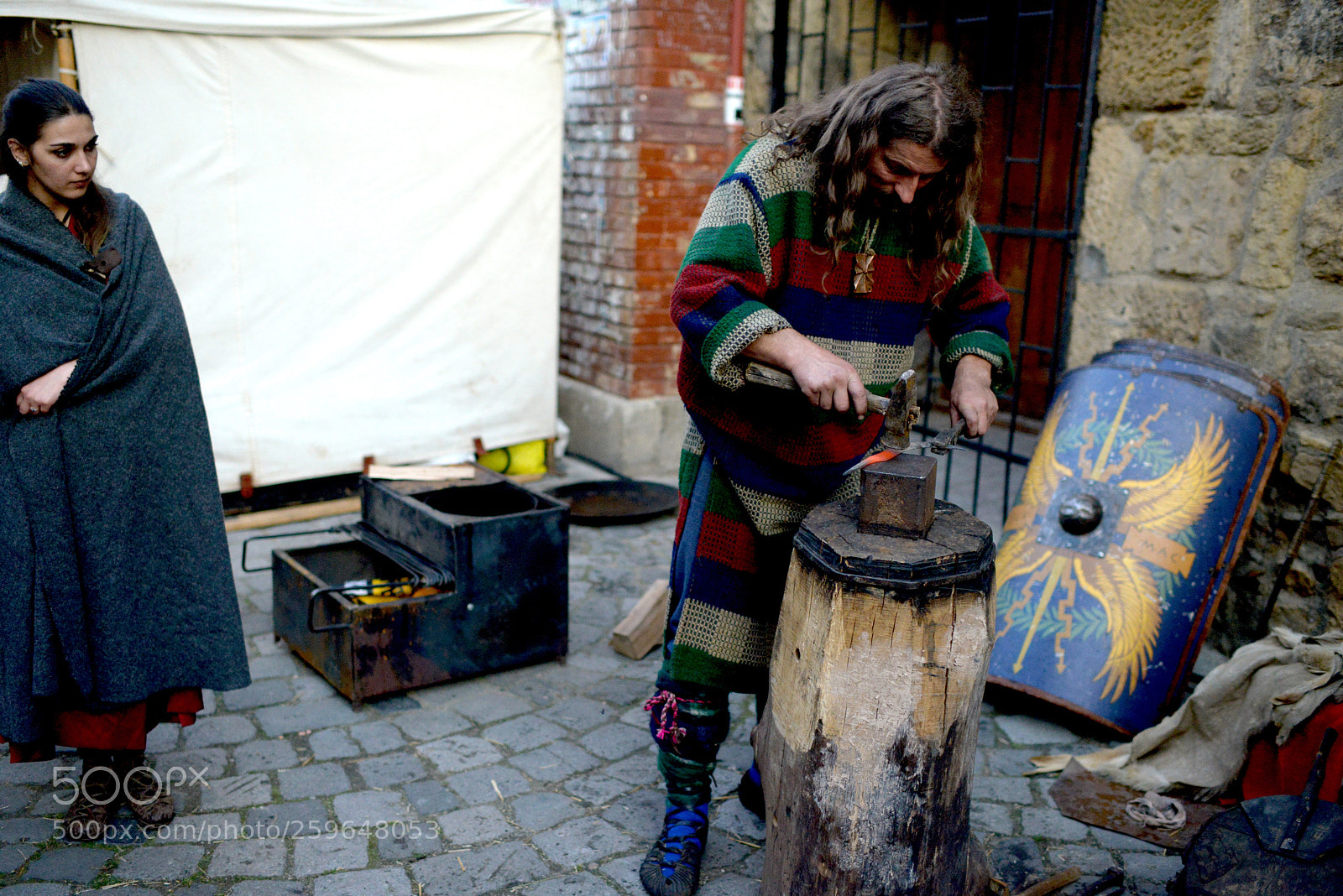 Nikon D800 sample photo. Forging a knife 2 photography