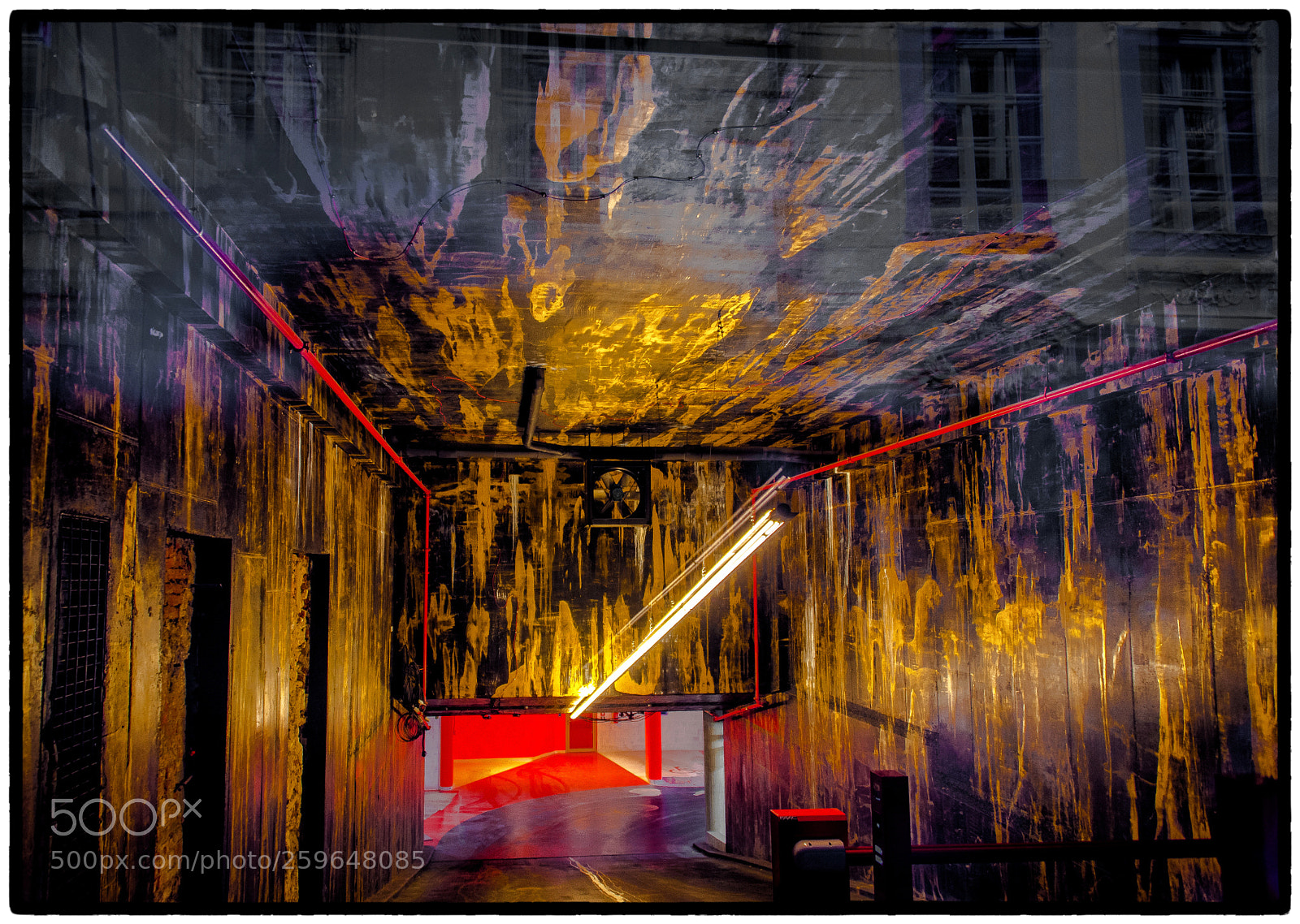 Nikon D750 sample photo. Garage entrance photography