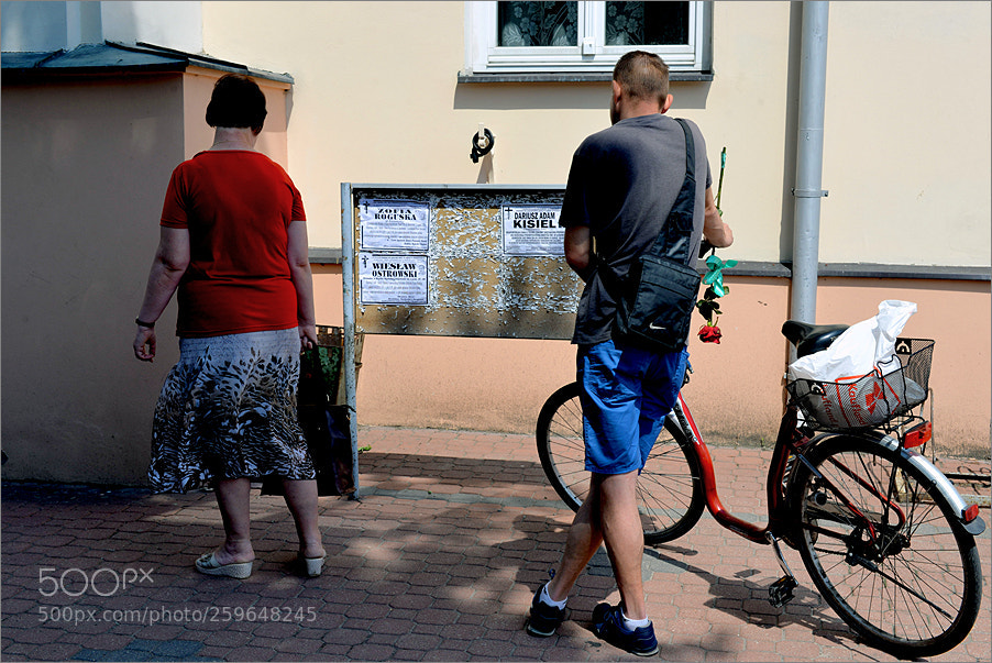 Nikon D610 sample photo. Man with a red photography