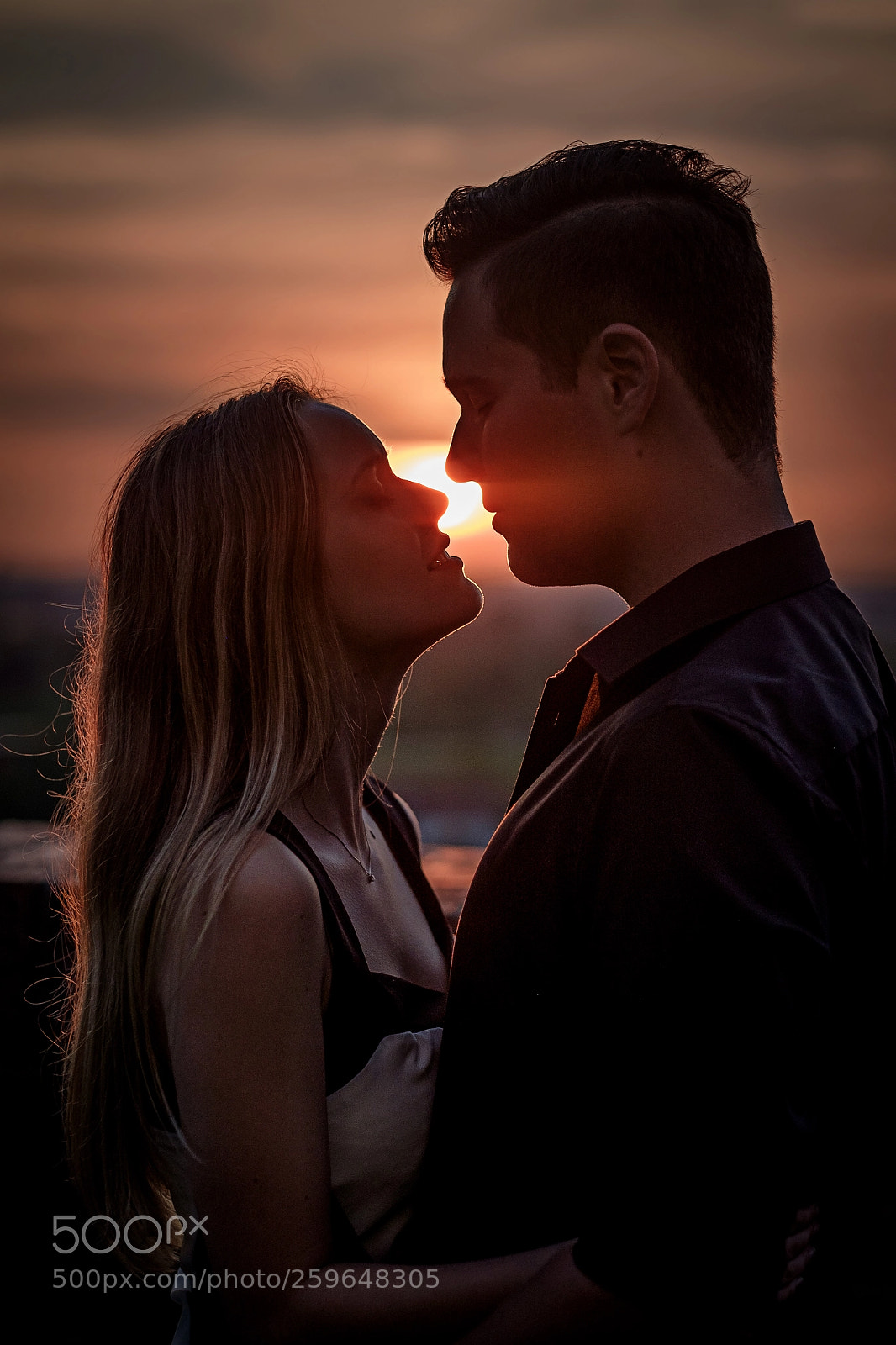 Fujifilm X-T1 sample photo. Couple sunset photography