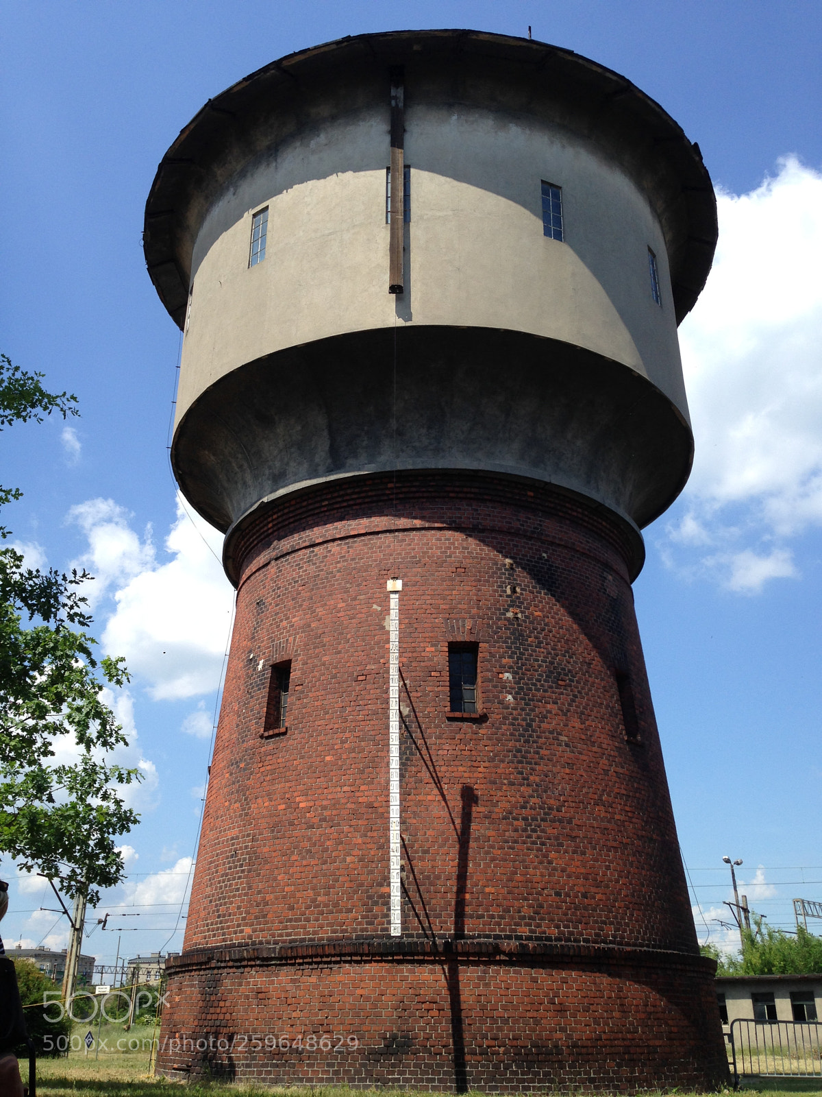 Apple iPhone 5 sample photo. Old water tower at photography