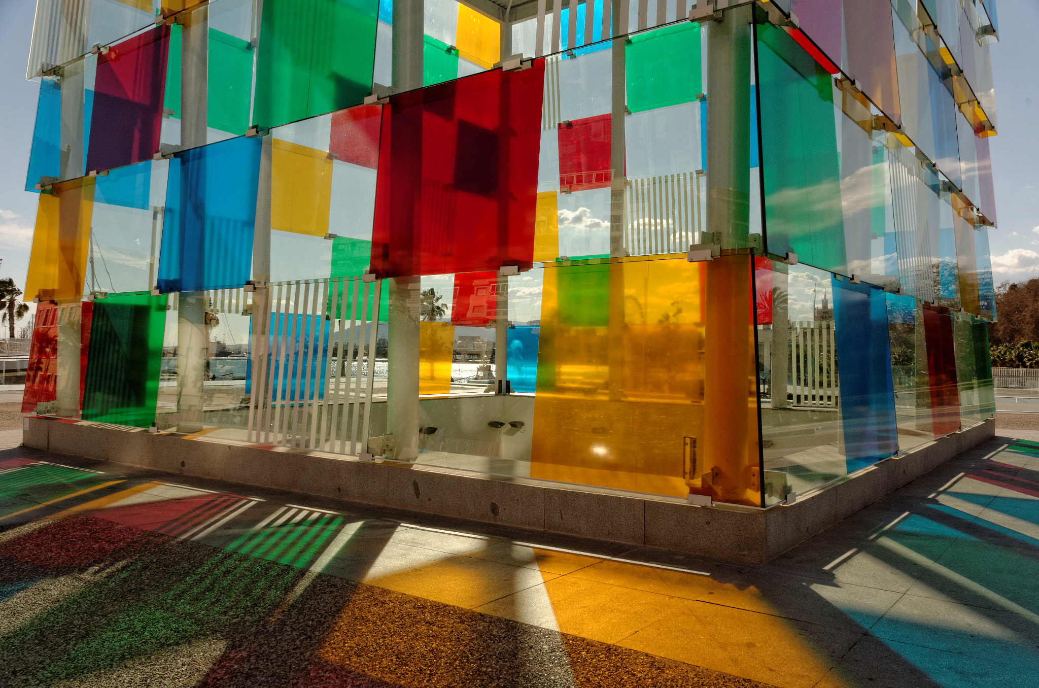 Sigma 18-125mm F3.8-5.6 DC HSM sample photo. Centre pompidou málaga photography