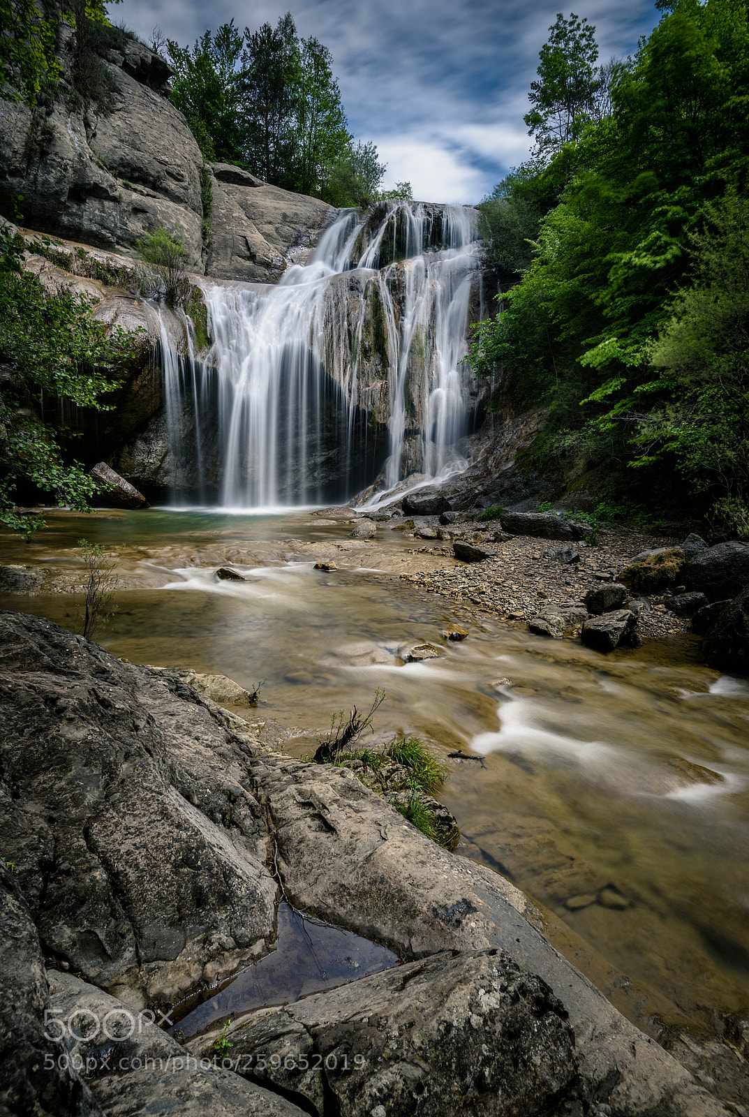 Nikon D810 sample photo. Waterfall photography