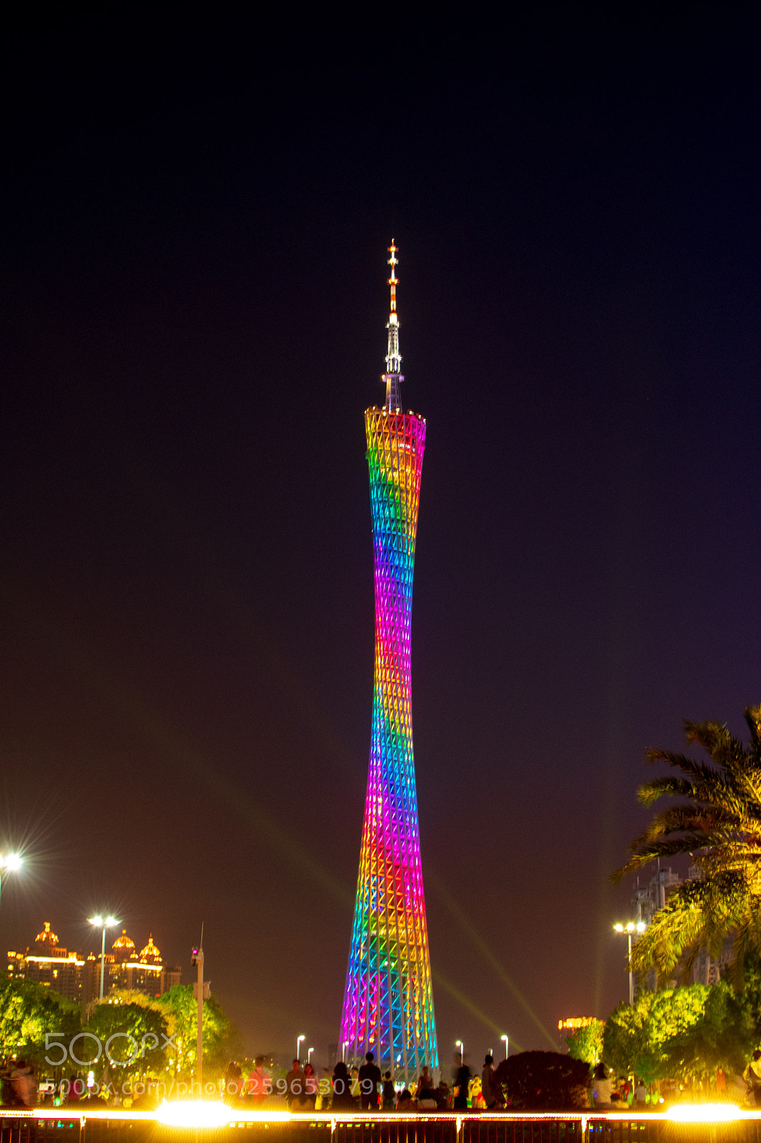 Nikon D3400 sample photo. Canton tower photography