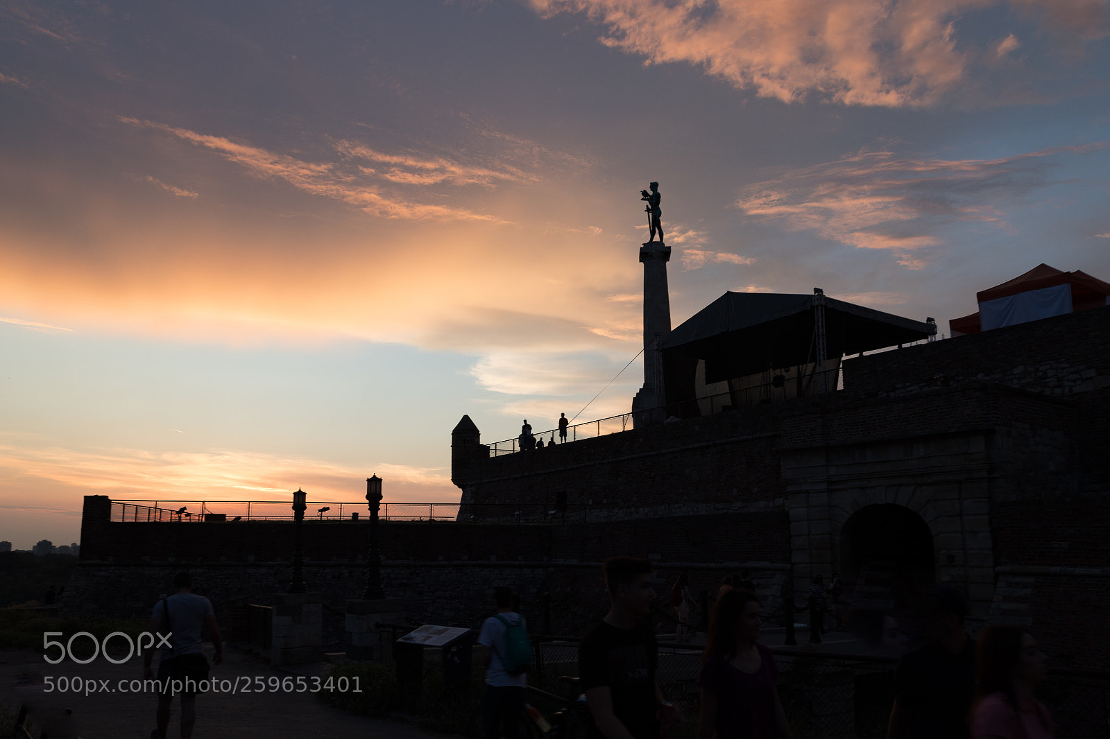 Canon EOS 5D Mark IV sample photo. Belgrade sunset photography