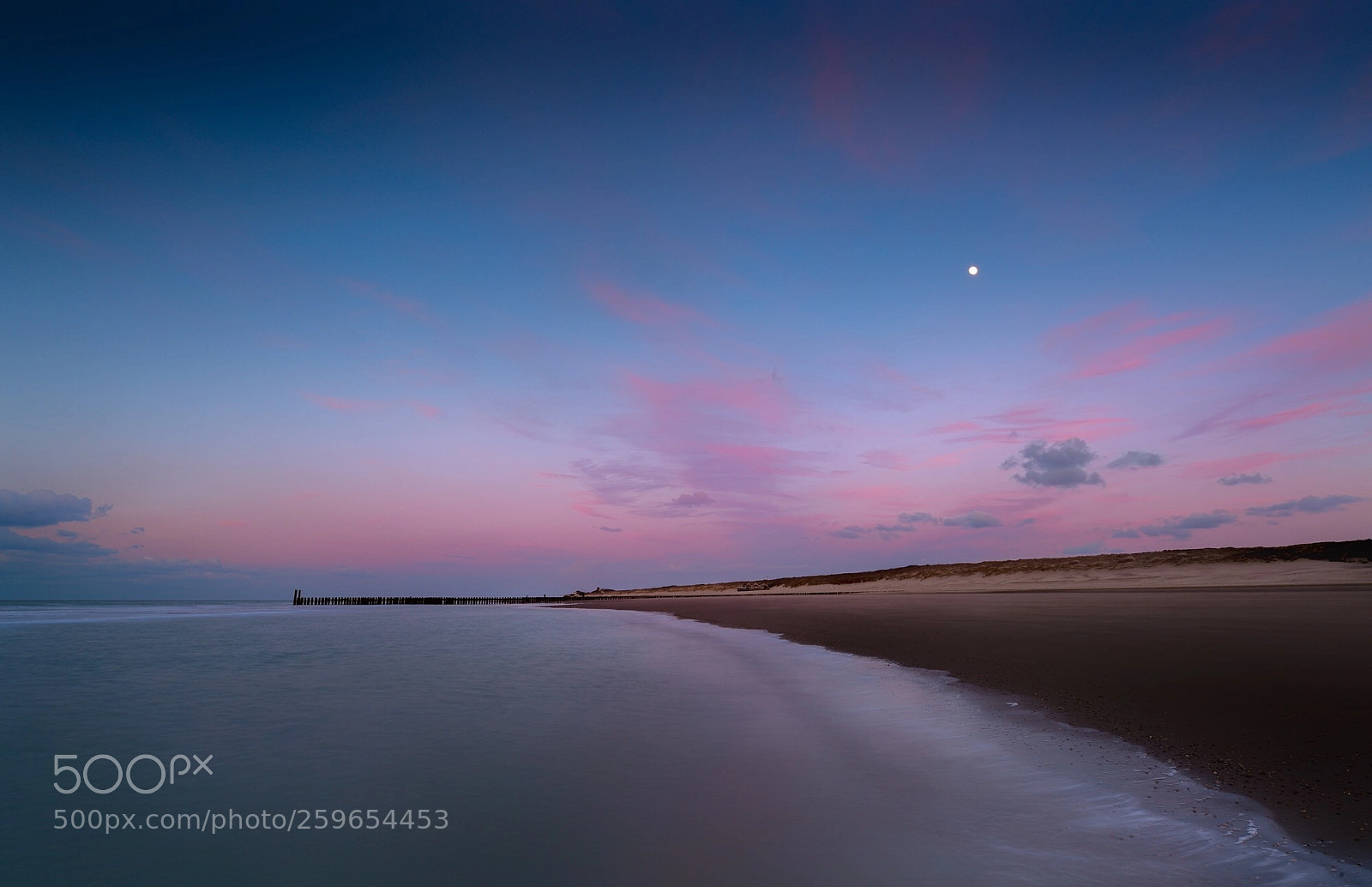 Nikon D810 sample photo. Domburg sunset photography